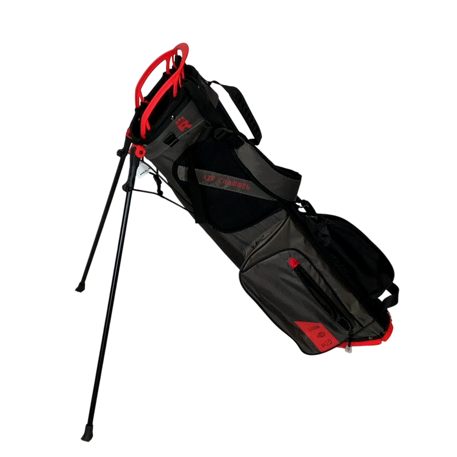 Elrey  Golftaske / 4-Rum / Sort