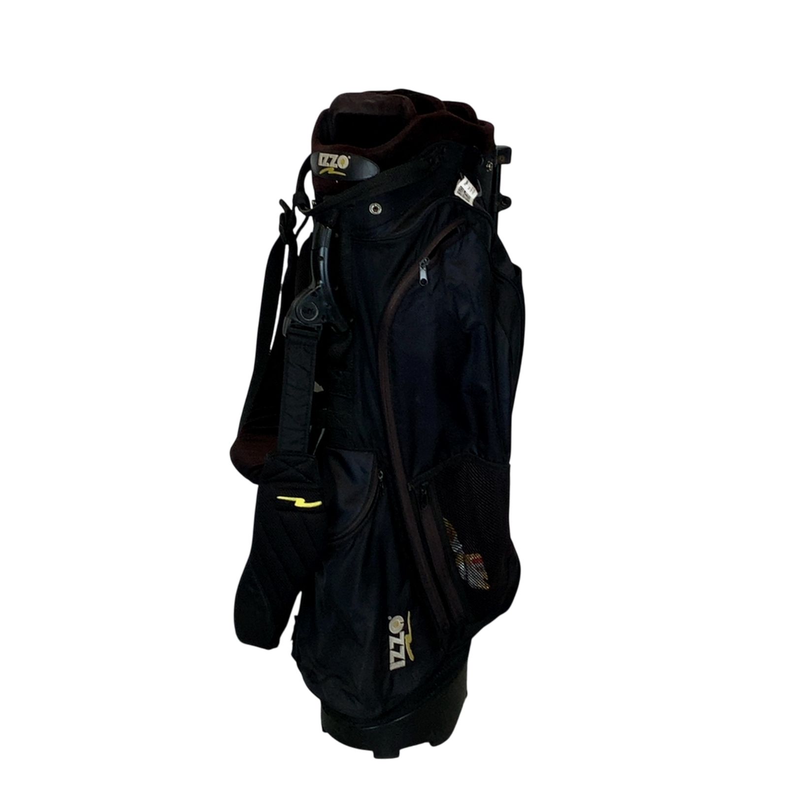 Izzo  Golftaske / 6-Rum / Sort