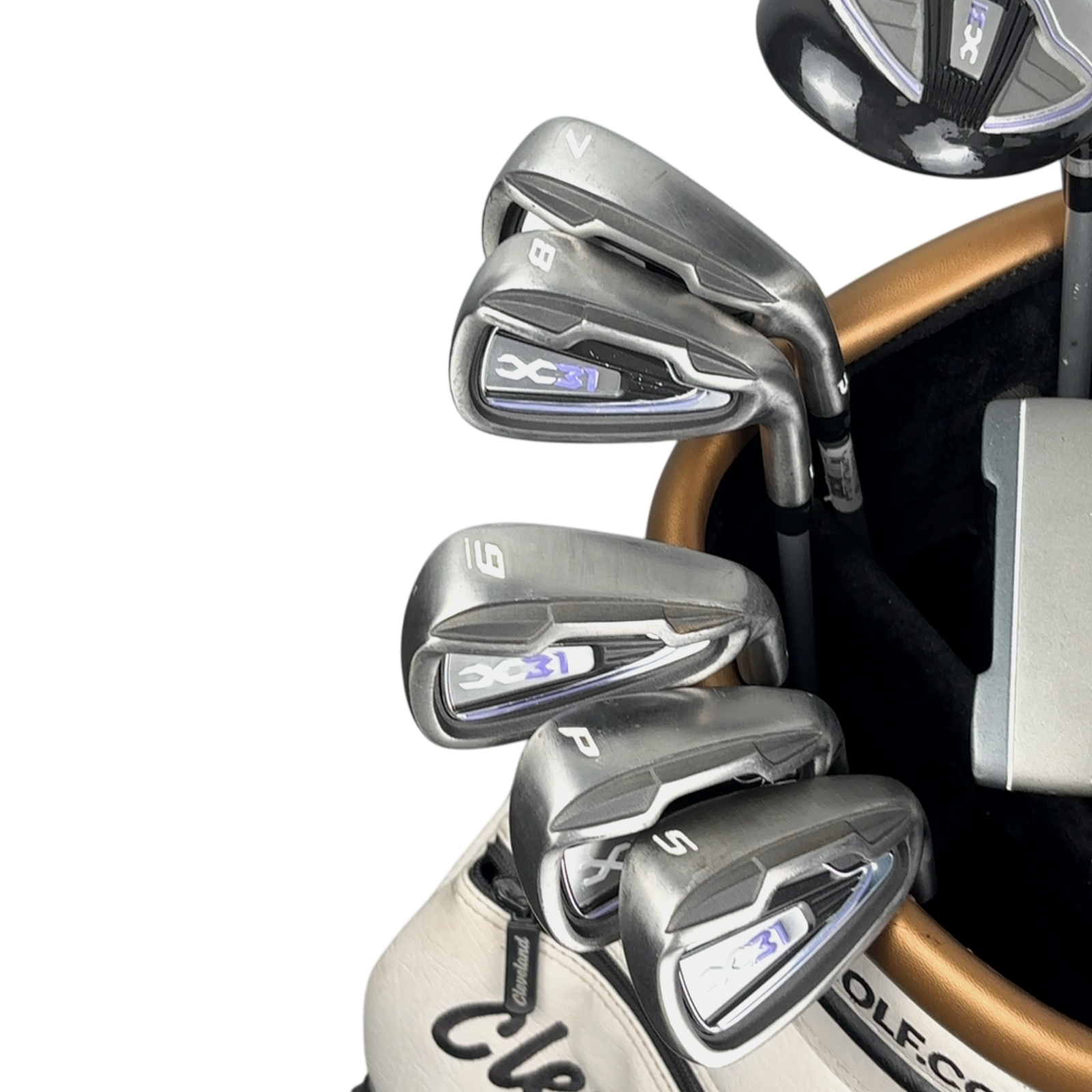 Wilson X-31 Komplet Sæt Uden Bag / 7-PW+SW / Flex Ladies / Grafit