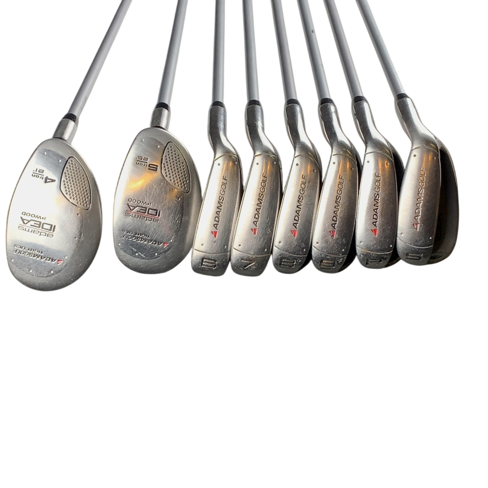 Adamsgolf Idea Jernsæt / 4-PW+SW / Flex Ladies Grafit