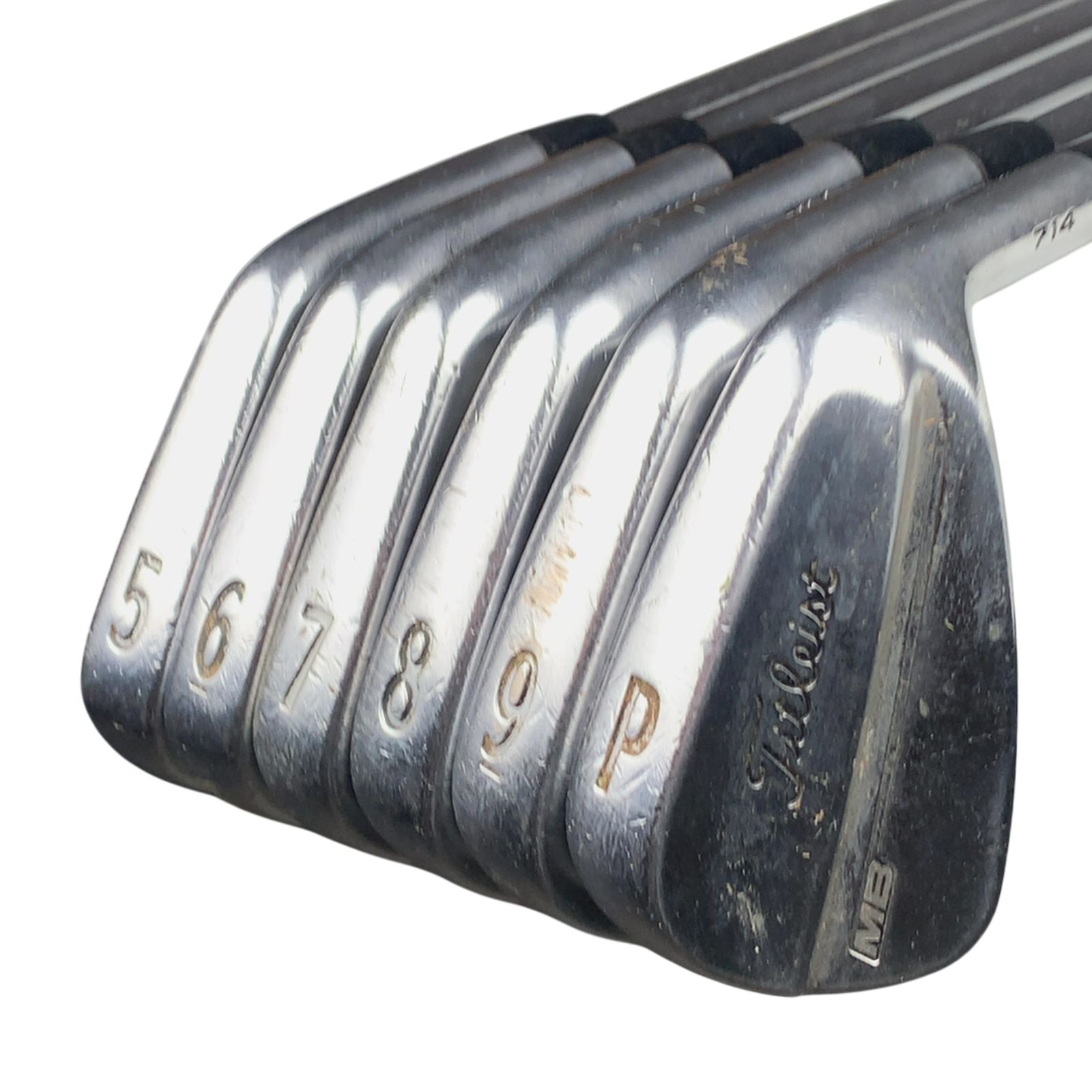 Titleist 714 MB Jernsæt / 5-PW / Flex Stiff / Stål