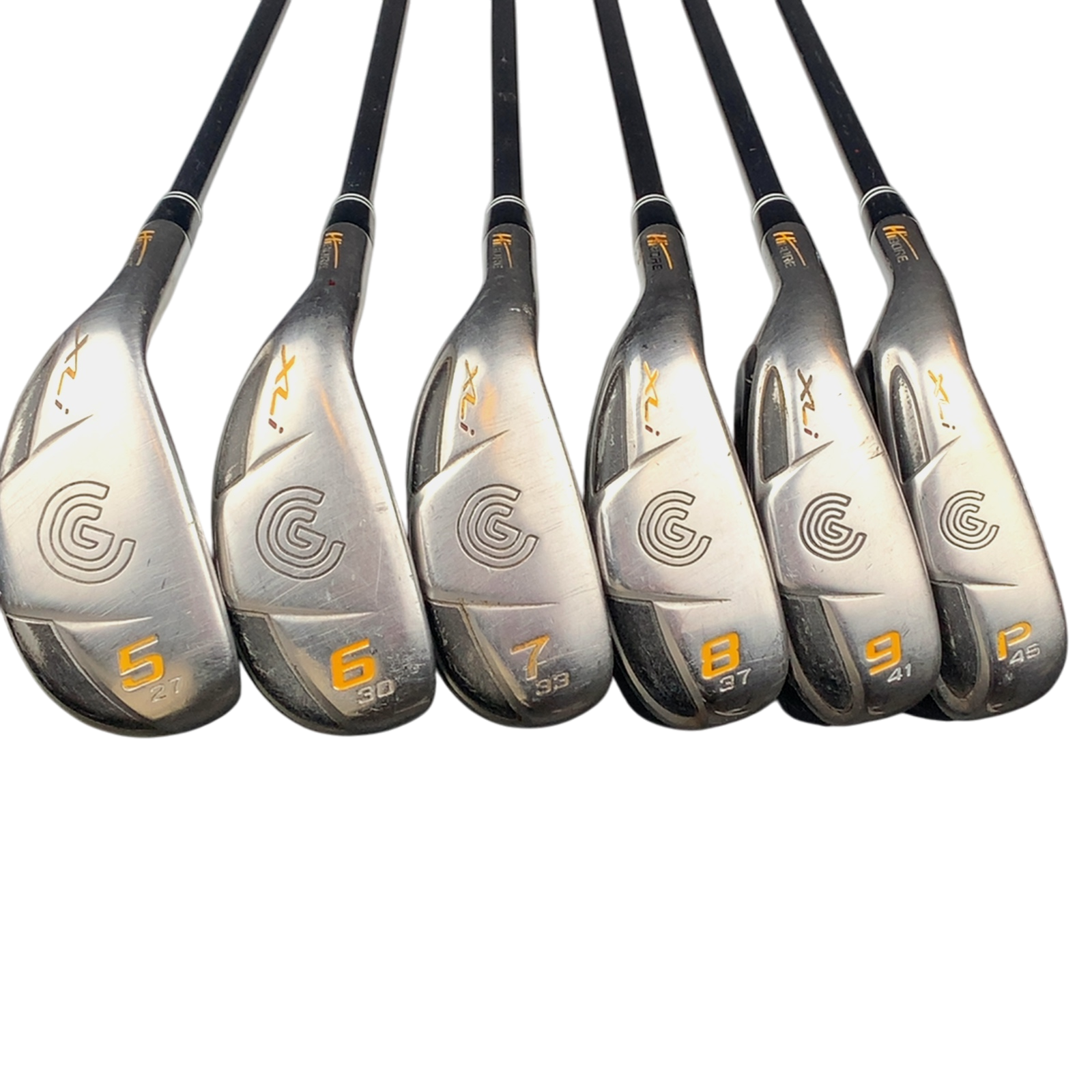 Venstre Cleveland Hi-Bore XLi Jernsæt / 5-PW / Flex Regular / Grafit