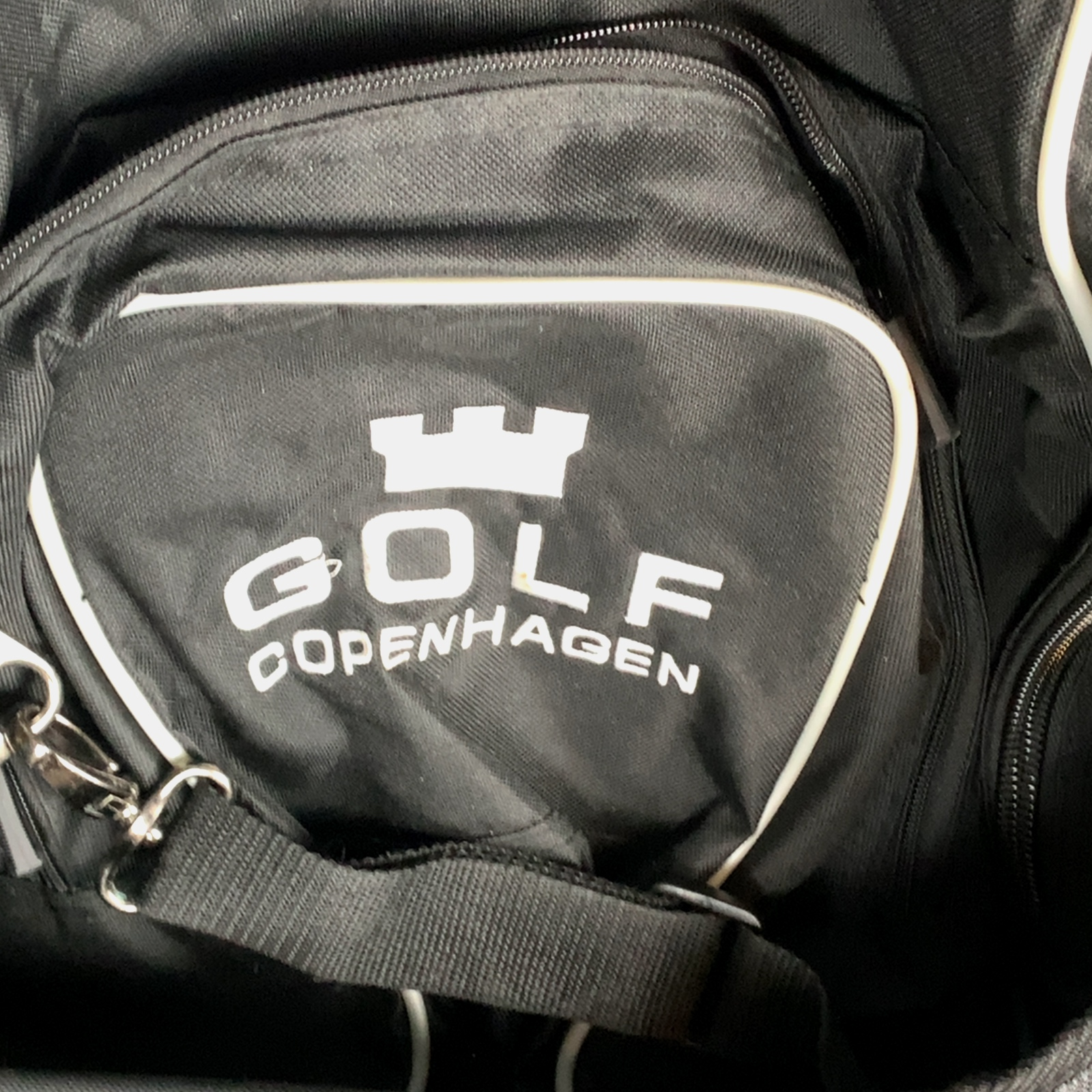 Golf Copenhagen Golf Bag / 1-Rum / Sort