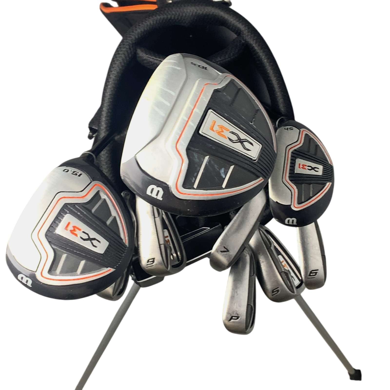 Wilson X31 Komplet Sæt Med Bag / 6-PW+SW / Flex Regular / Grafit