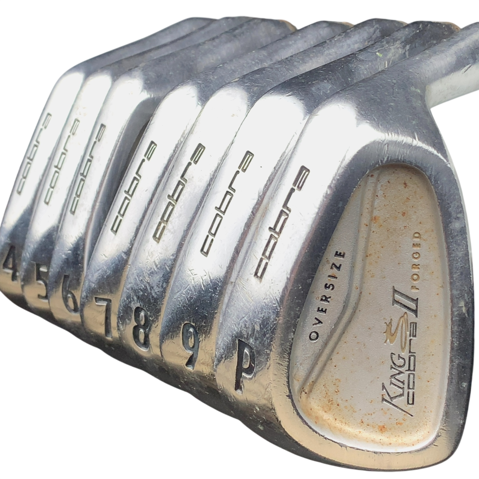 Cobra King II Oversize Jernsæt / 4-PW / Flex Stiff / Stål
