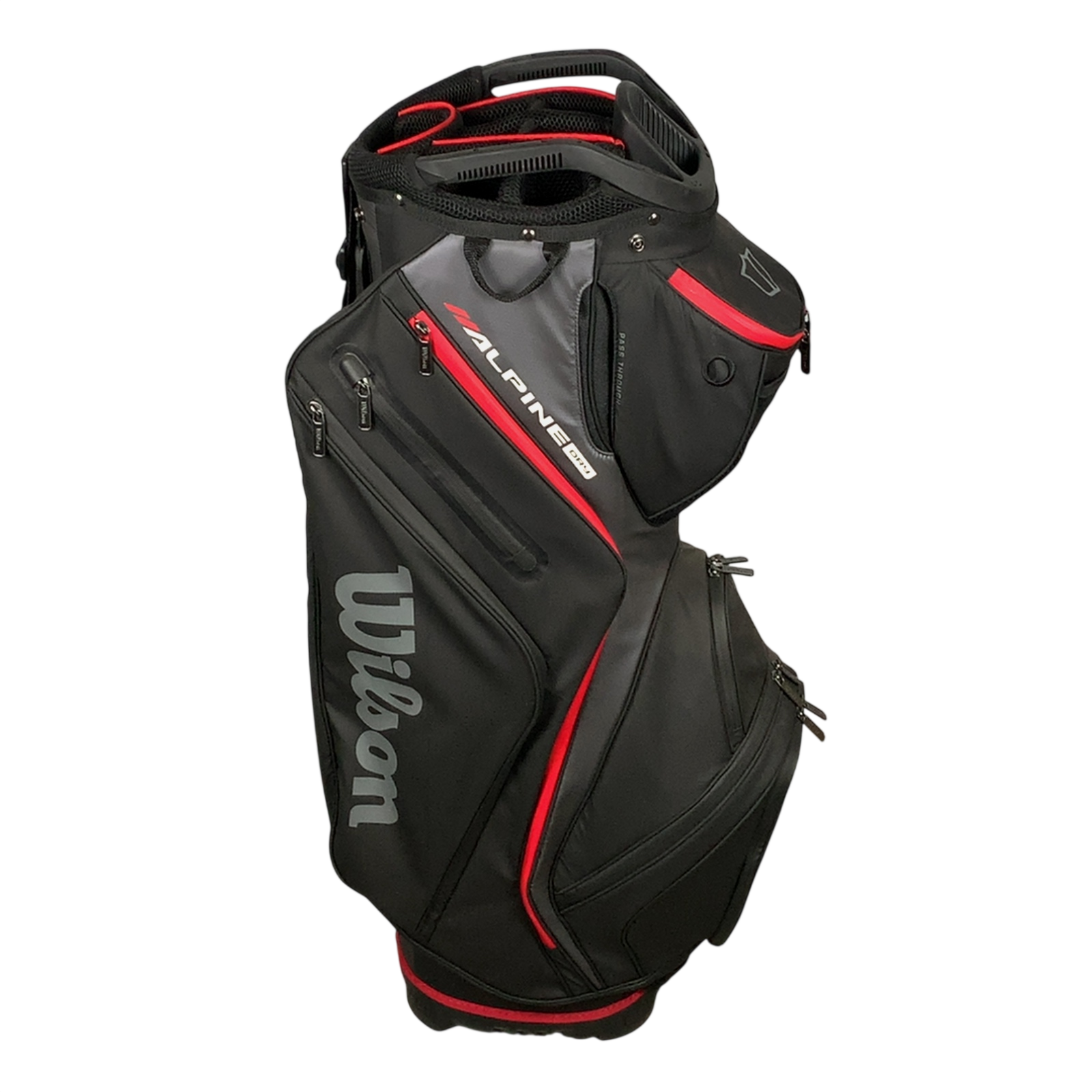 Wilson Staff Alpine Dry Golf Bag / 14-Rum / Sort