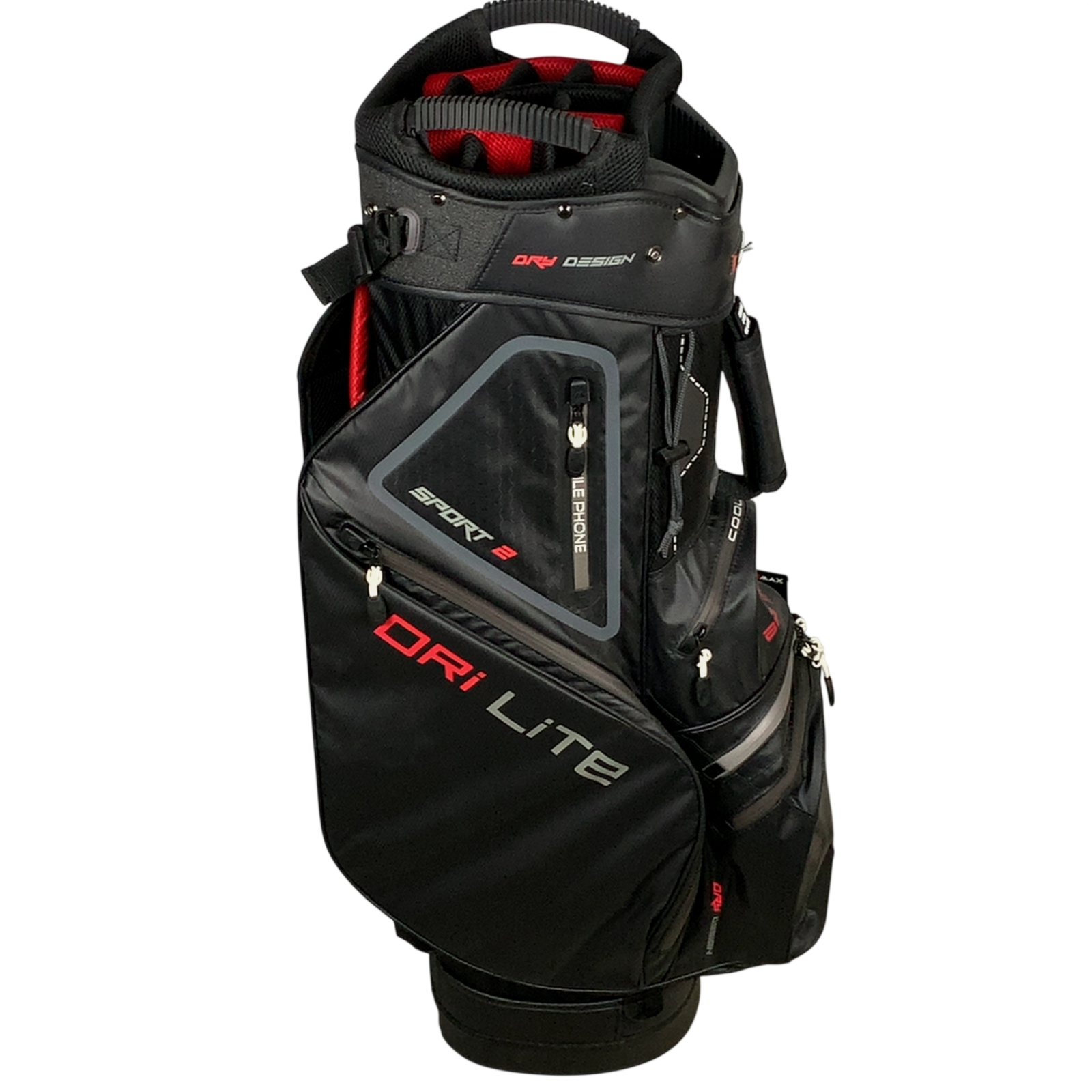 Big Max Dri Lite Sport 2 Golf Bag / 14-Rum / Sort