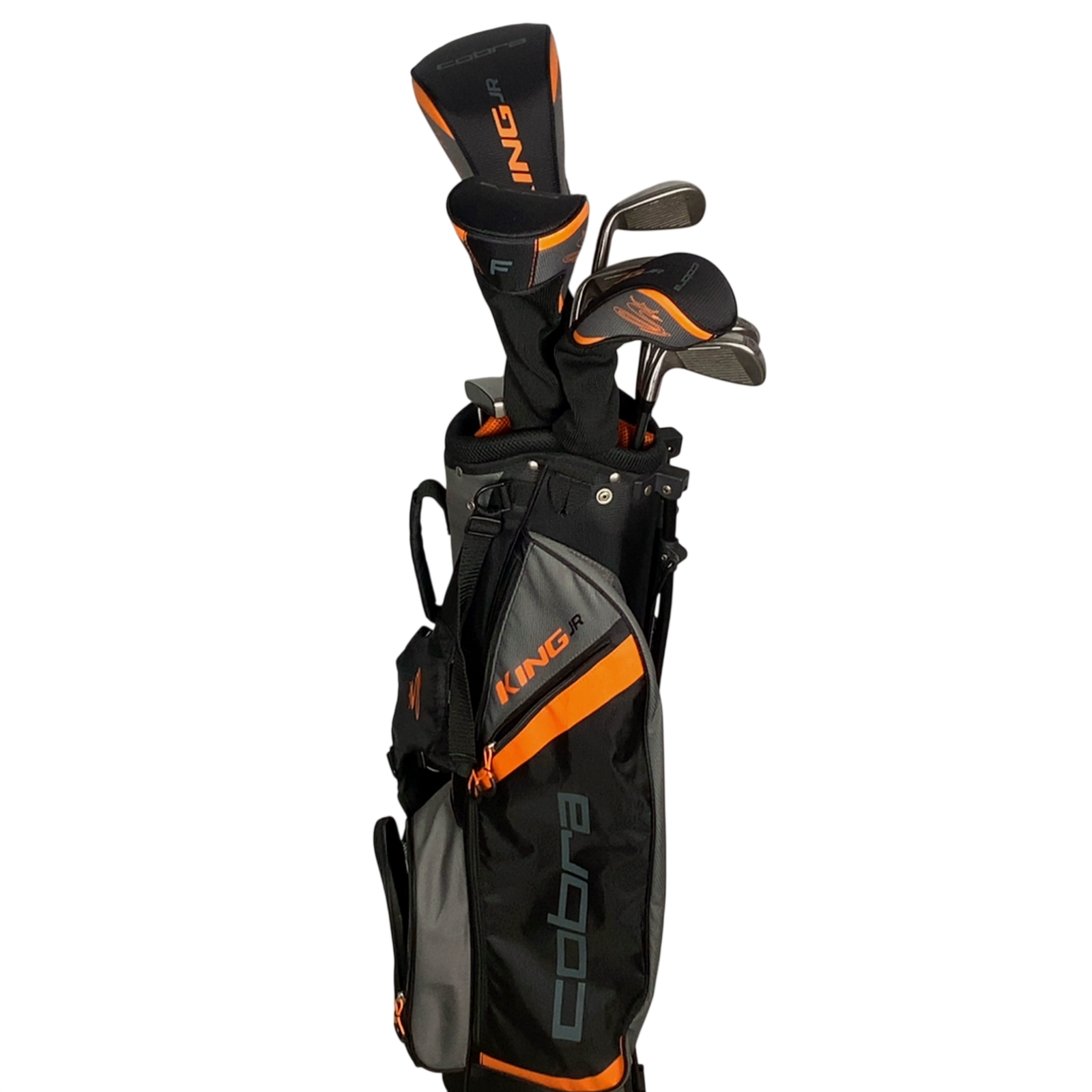 Cobra King Jr. Komplet Sæt Med Bag / 6-PW+SW / Flex Junior / Grafit