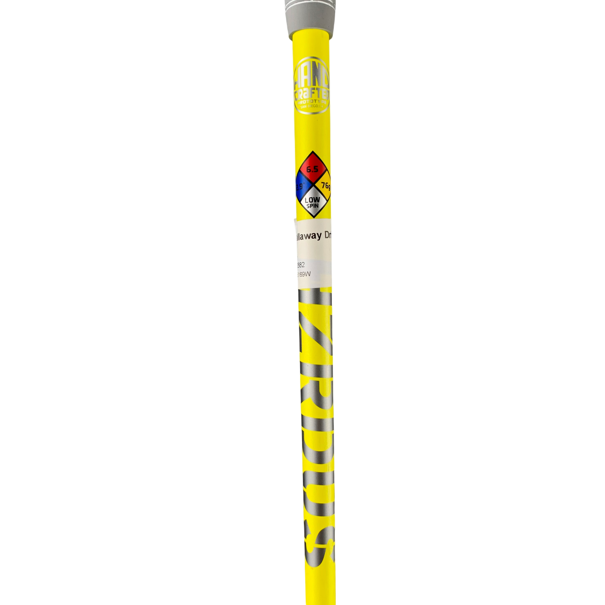 Project X Hrzdus Yellow Driver Skaft / Flex X-Stiff / Callaway 3rd Gen hovedbillede - brugt golf udstyr i god stand