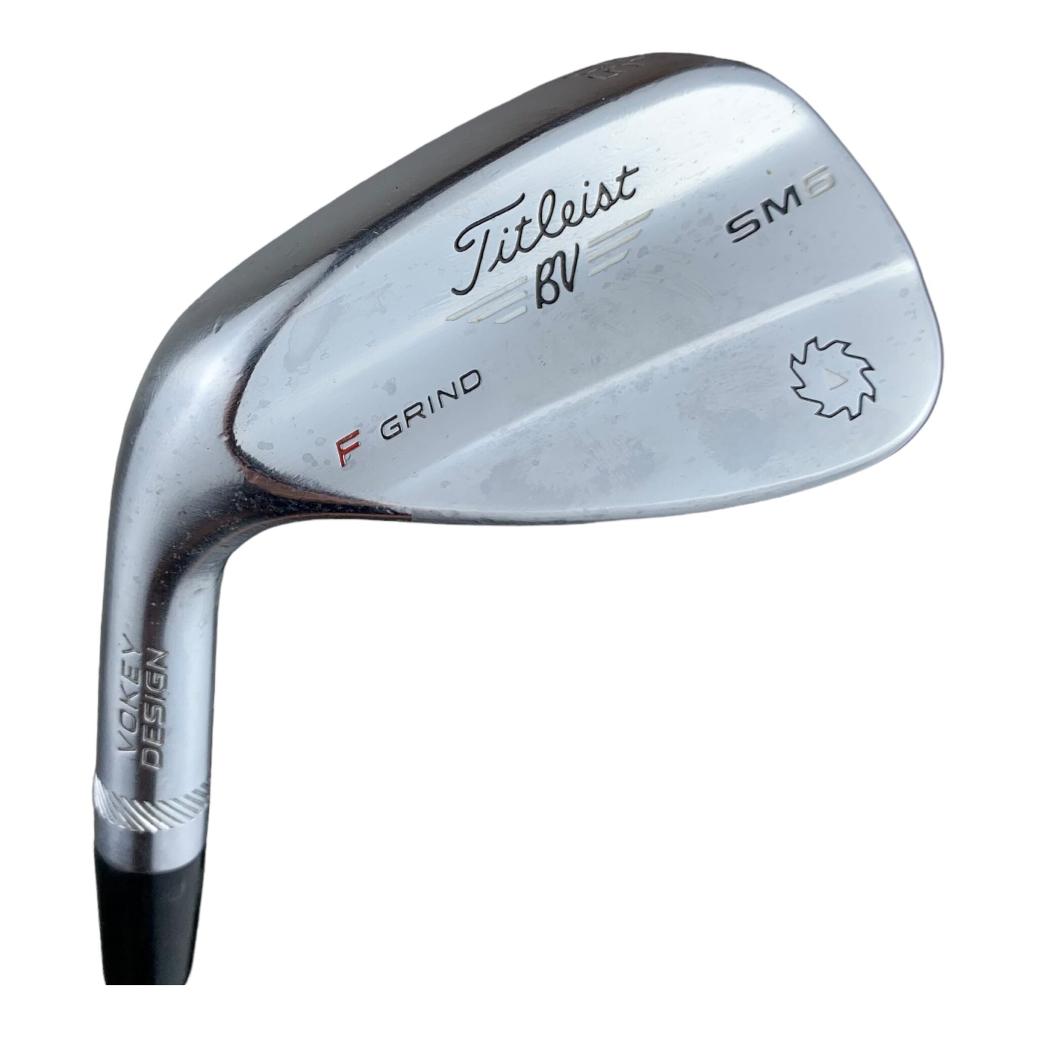 Titleist Vokey SM6 Tour Chrome F Grind Wedge / #50/12 / VENSTRE