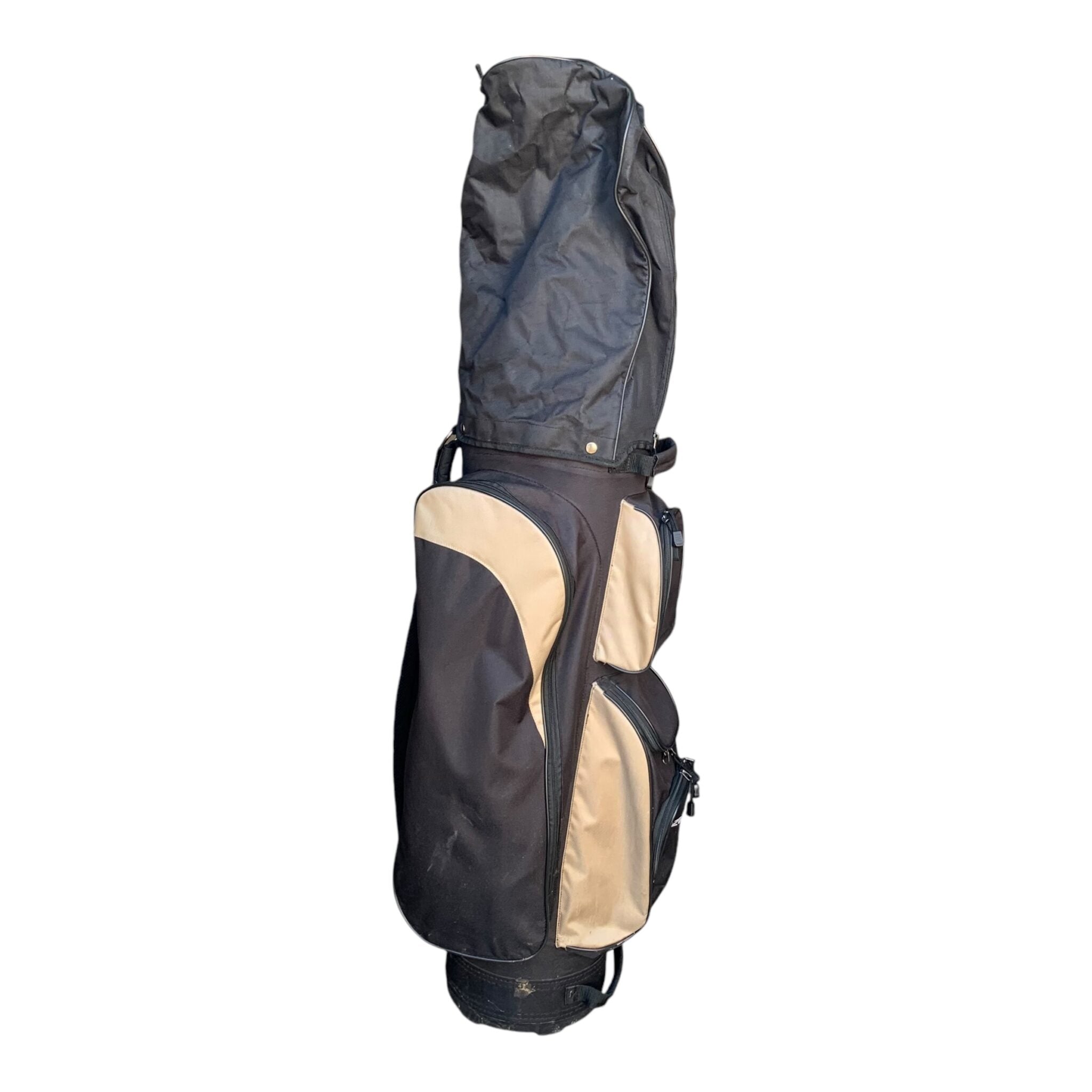 Ozone Cartbag - Sort/Brun / 4 Rum / W. Raincover