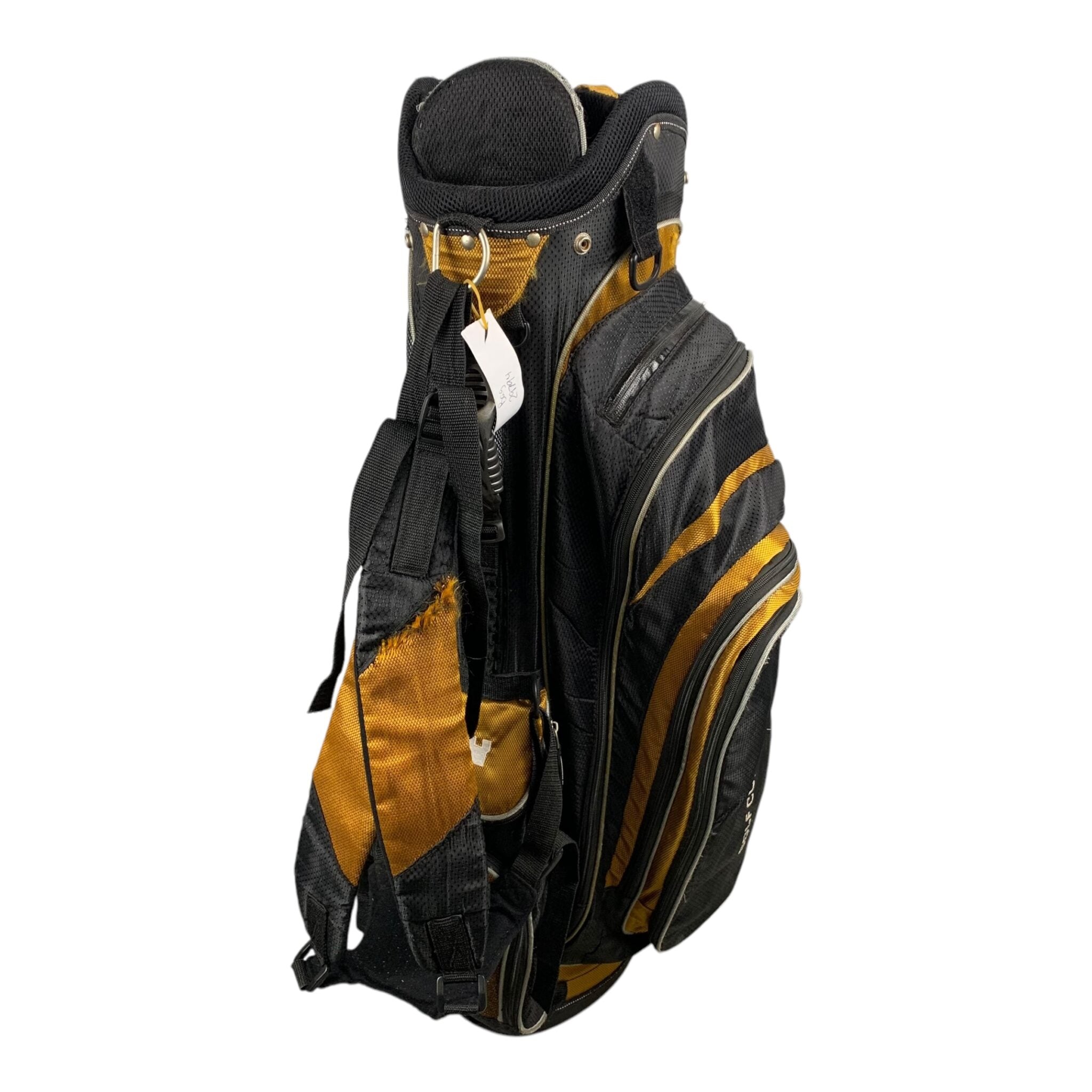 Golf Copenhagen StandBag / Black/Gold / 7 Rum