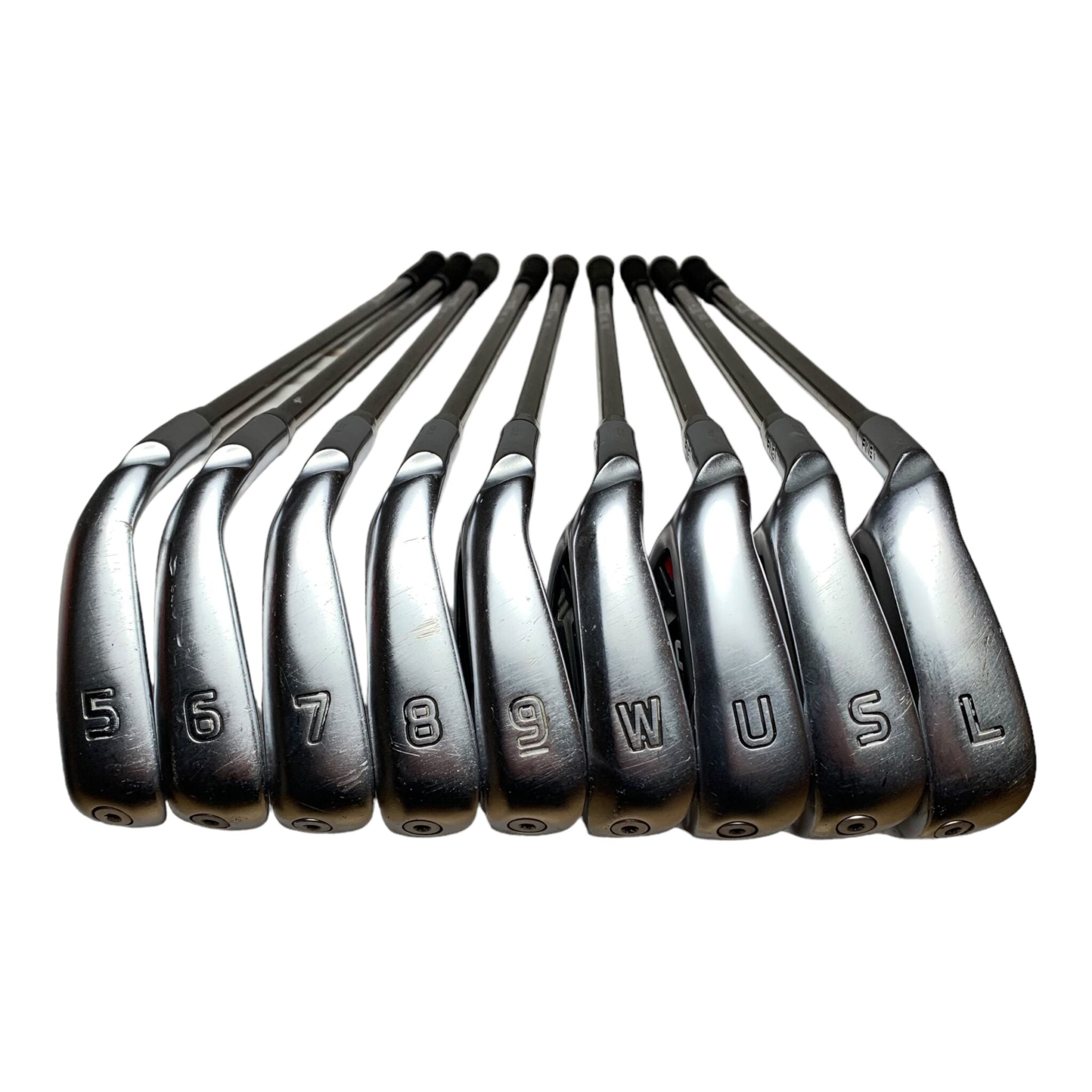 Ping G410 jernsæt VENSTRE / Flex Regular / 5-W+U+S+L / Grafit