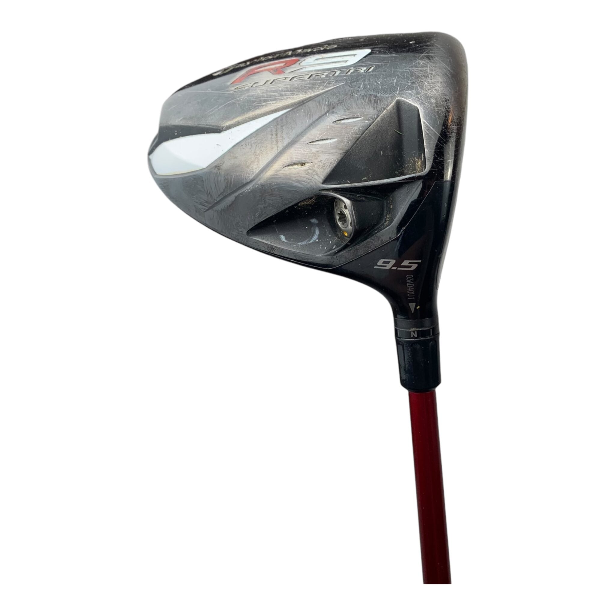 TaylorMade R9 Driver / Flex Stiff / Loft 9.5 / MCC STD. Sort/Hvid Grip
