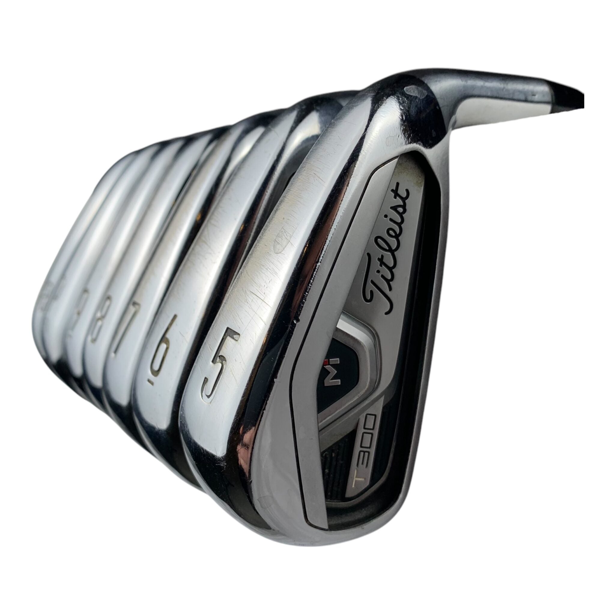 Titleist T300 2021 Jernsæt / Flex Regular / 5-P + 48'  / Stål