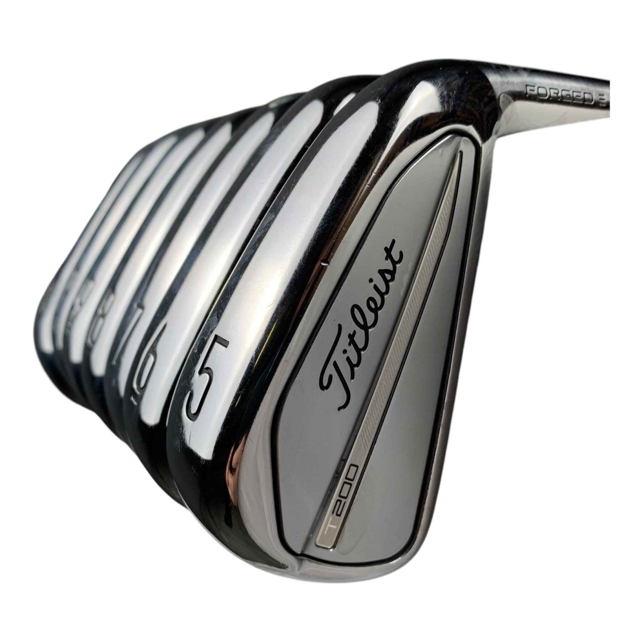 Titleist T200 2023 Jernsæt / Flex Stiff / 5-P + 48'  / Stål