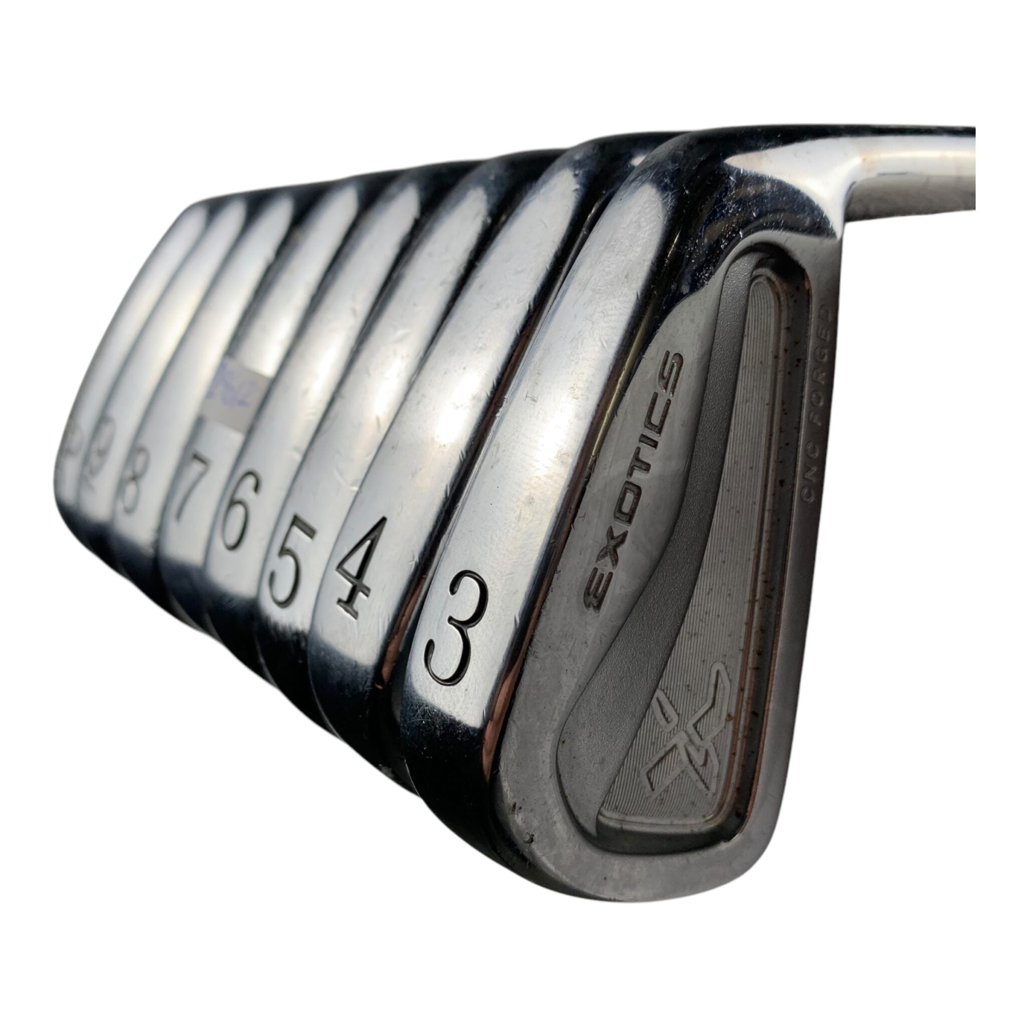 Exotics Tour Edge Forged Jernsæt / Flex Stiff / 3-PW / Stål