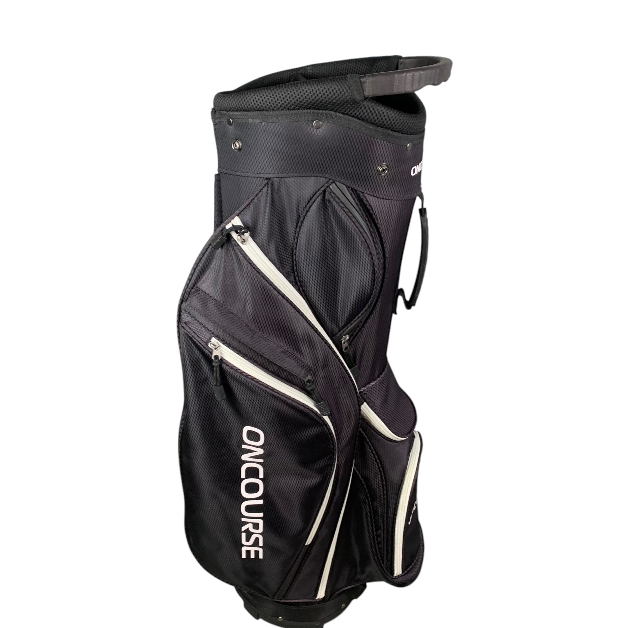 OnCourse CartBag / Black / 5-Rum
