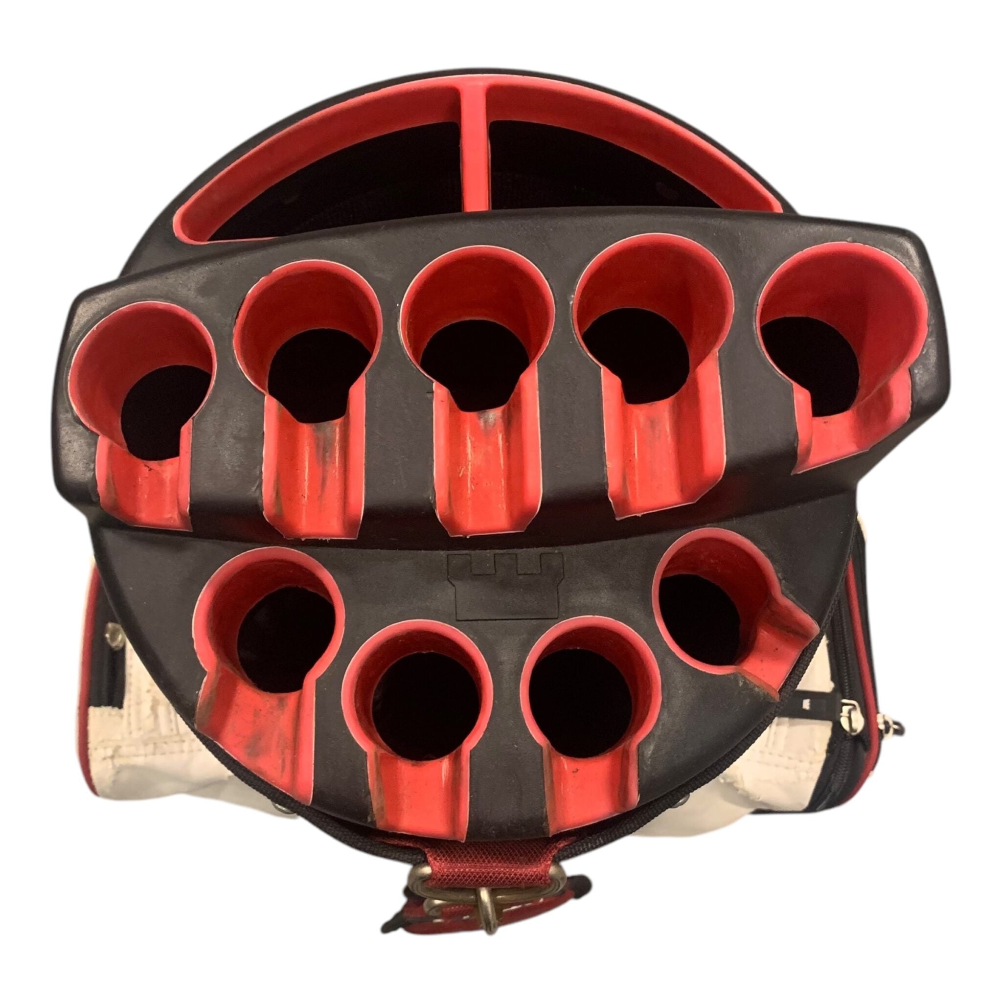 Golf Copenhagen Cartbag / Red/White / 11 Rum