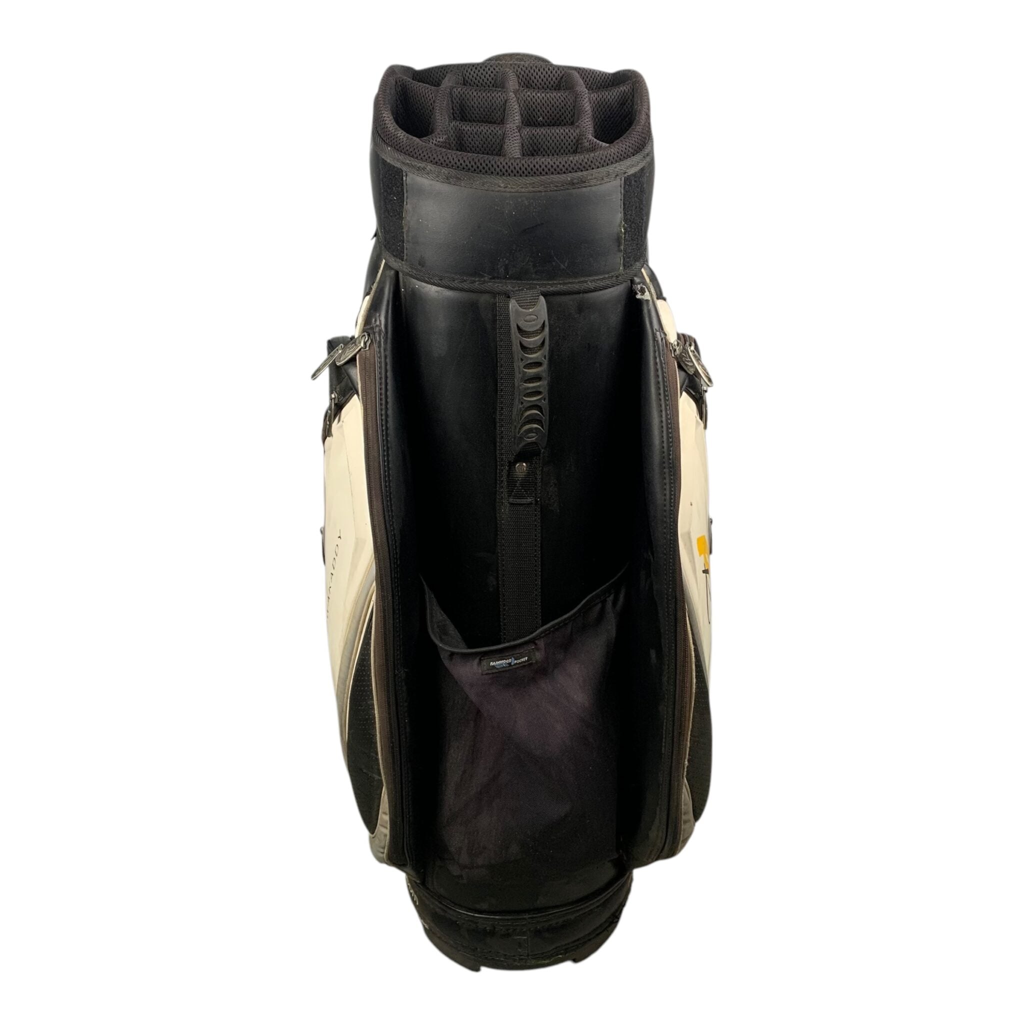 PowaKaddy CartBag / White/Black / 14 Rum