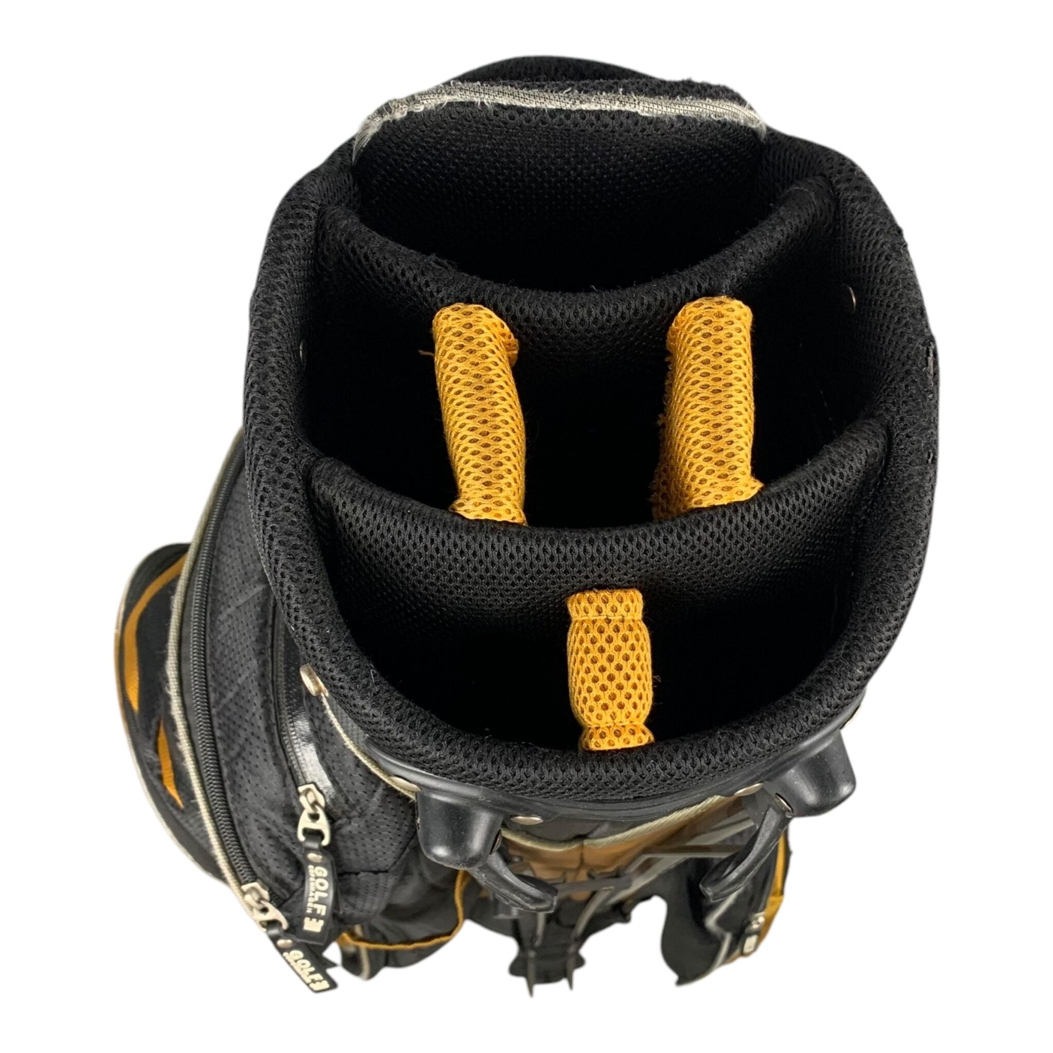 Golf Copenhagen StandBag / Black/Gold / 7 Rum