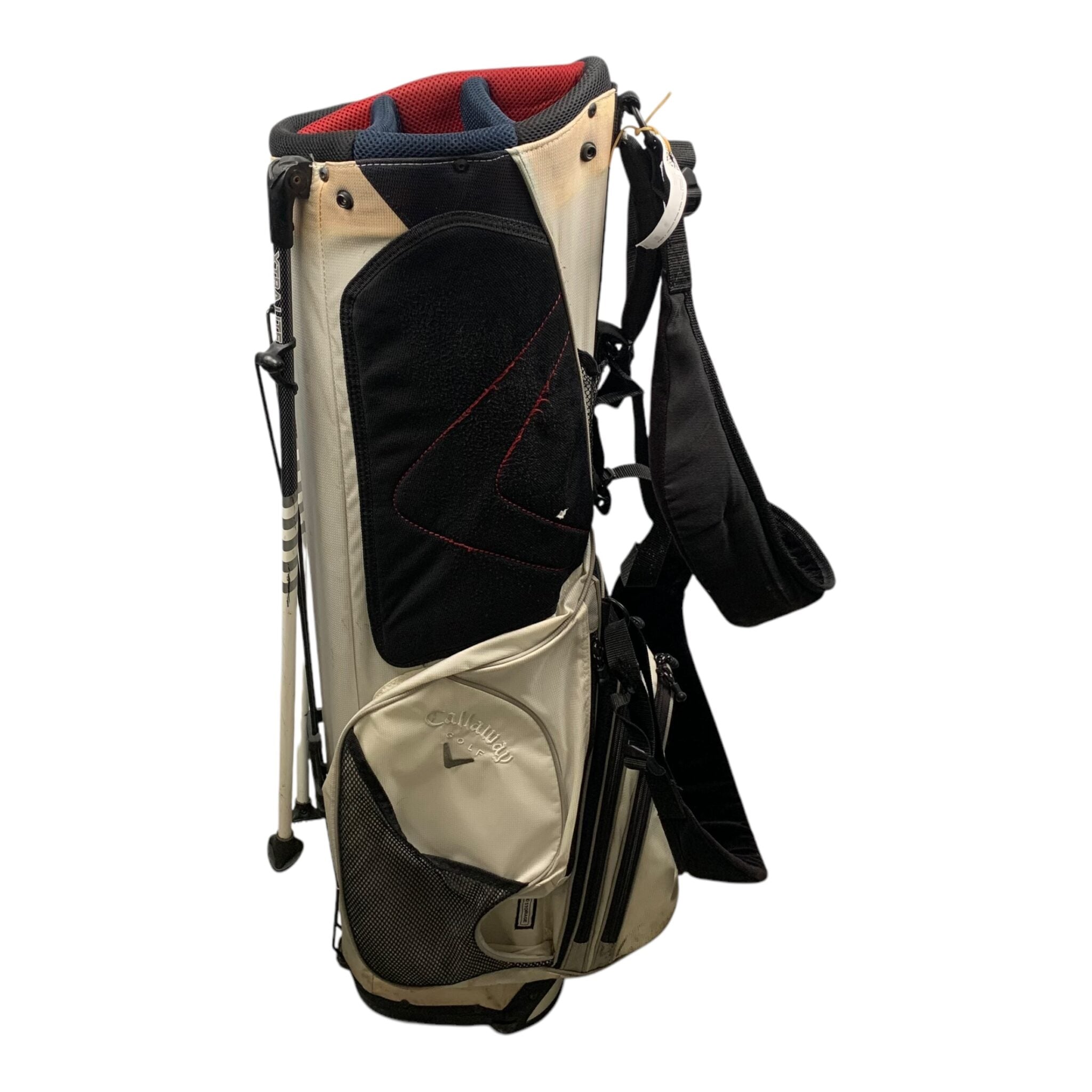 Callaway StandBag / White/Red/Blue / 6 Rum