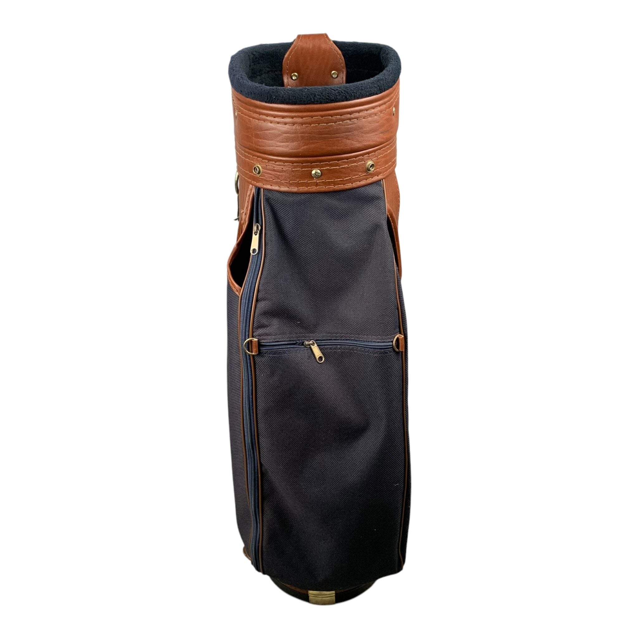 Prestige Golf CartBag / Brown/Blue / 6 Rum