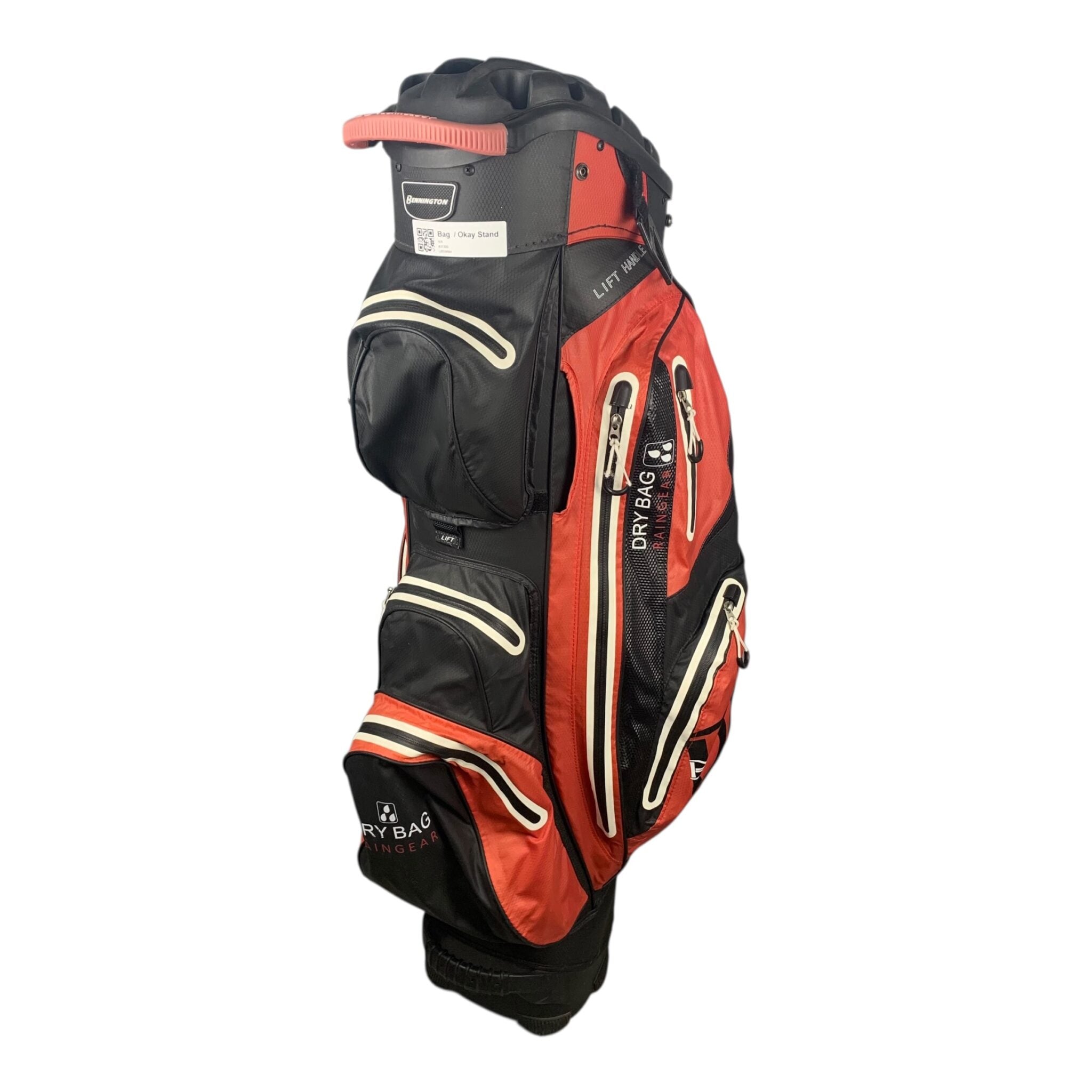 Bennington Drybag Raingear Cartbag / Red/Black / Divider-Top