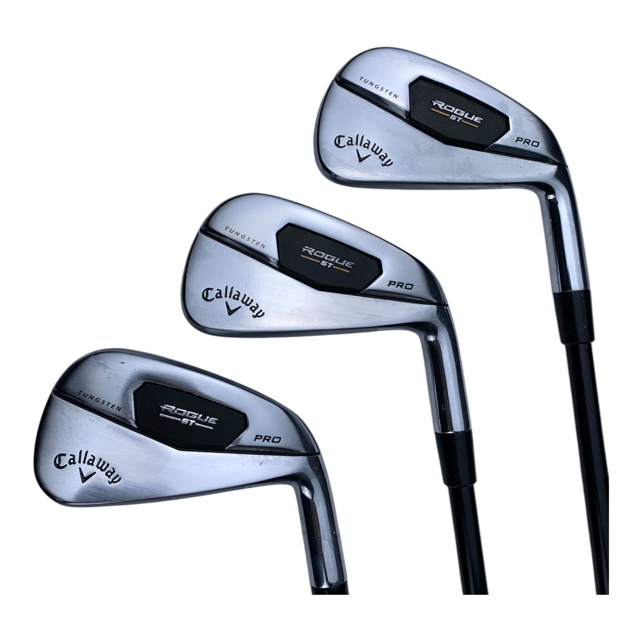 Callaway Rogue ST Pro Jernsæt / Flex Stiff / 4-PW / Grafit