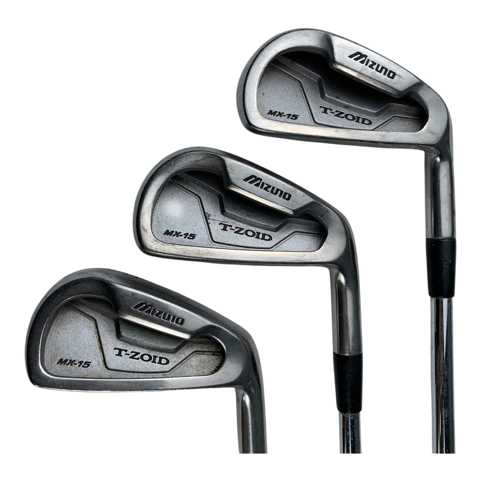 Mizuno T-Zoid MX-15 Jernsæt / Flex Stiff / 3-PW / Stål
