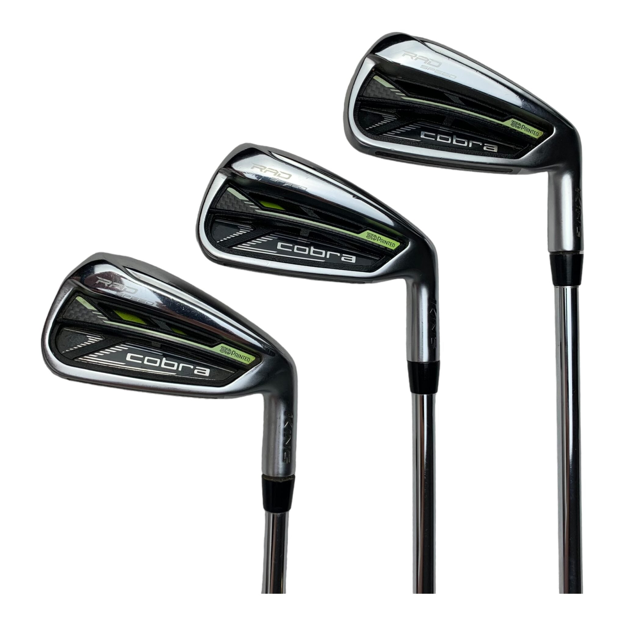 Cobra RADSpeed jernsæt / Længde +1" / Flex Regular / 5-P+S / Stål