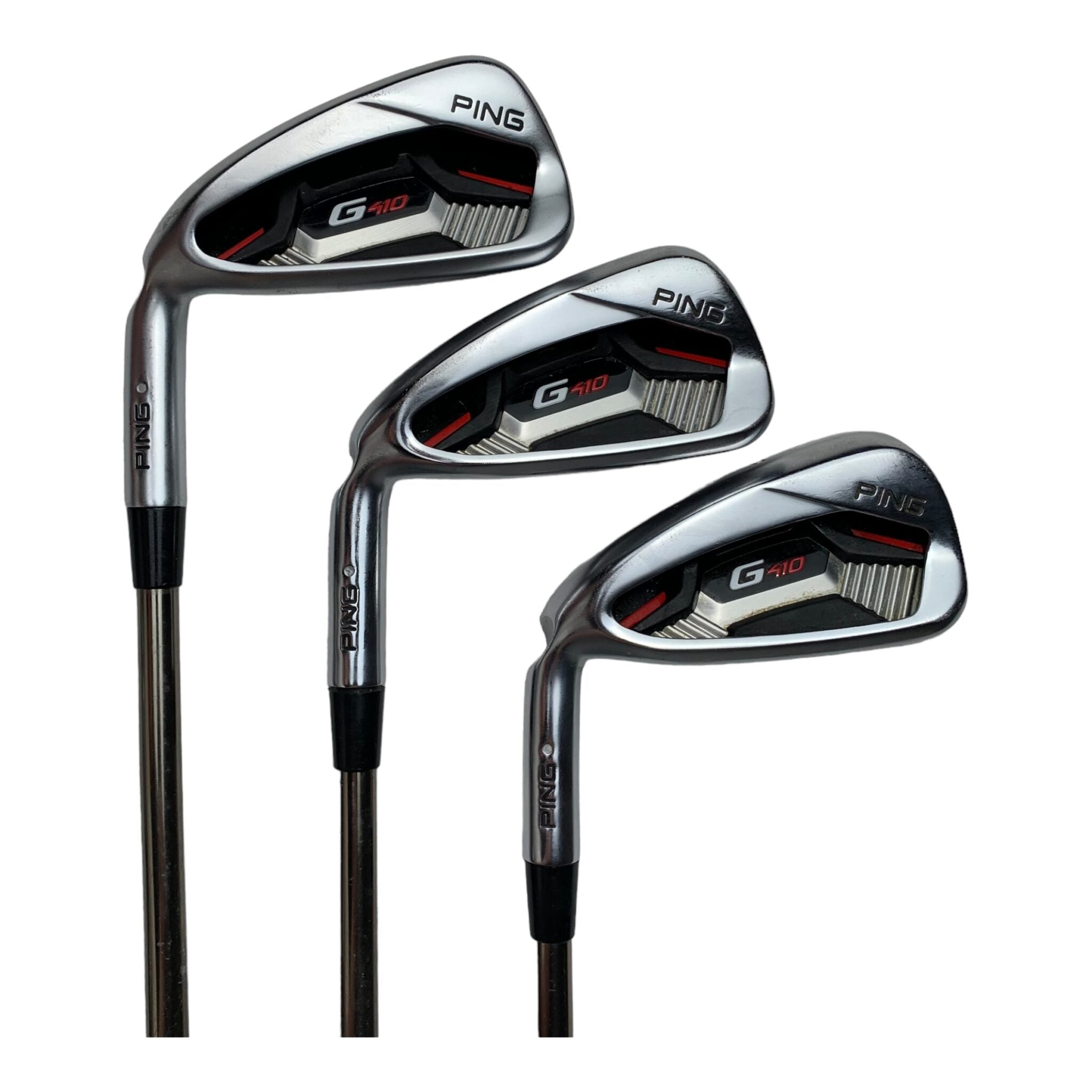 Ping G410 jernsæt VENSTRE / Flex Regular / 5-W+U+S+L / Grafit
