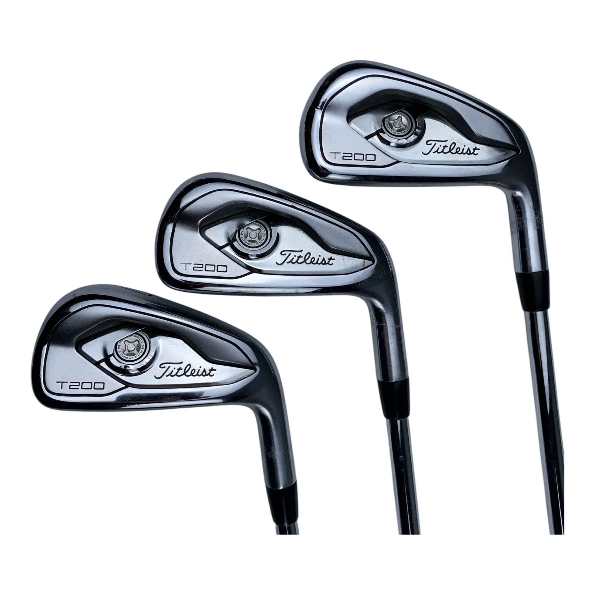 Titleist T200 Jernsæt / Flex Stiff / 5-P + 48'  / Stål
