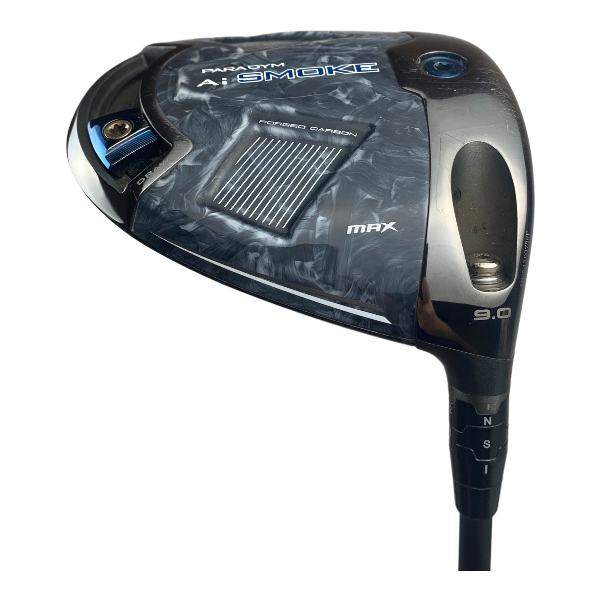 Callaway Paradym Ai Smoke MAX Driver / Flex Stiff / Loft 9 / MCC Std Grip