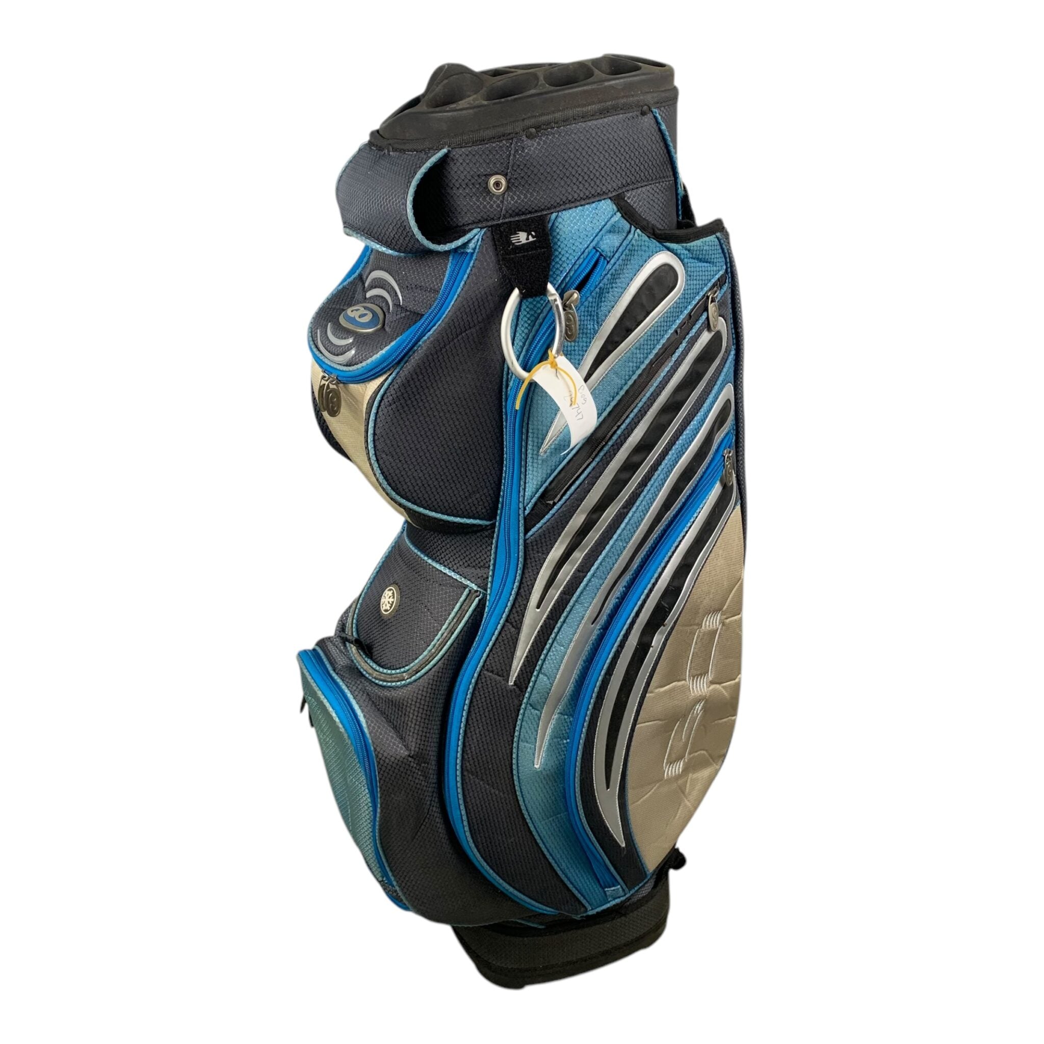 Go Golf CartBag / Blue/Turquoise / 14 Rum