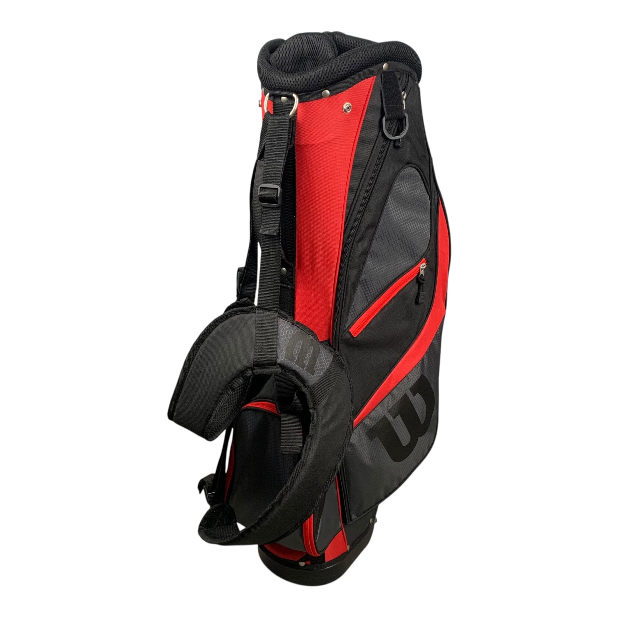 Wilson Standbag / Black/Red / 7-Rum