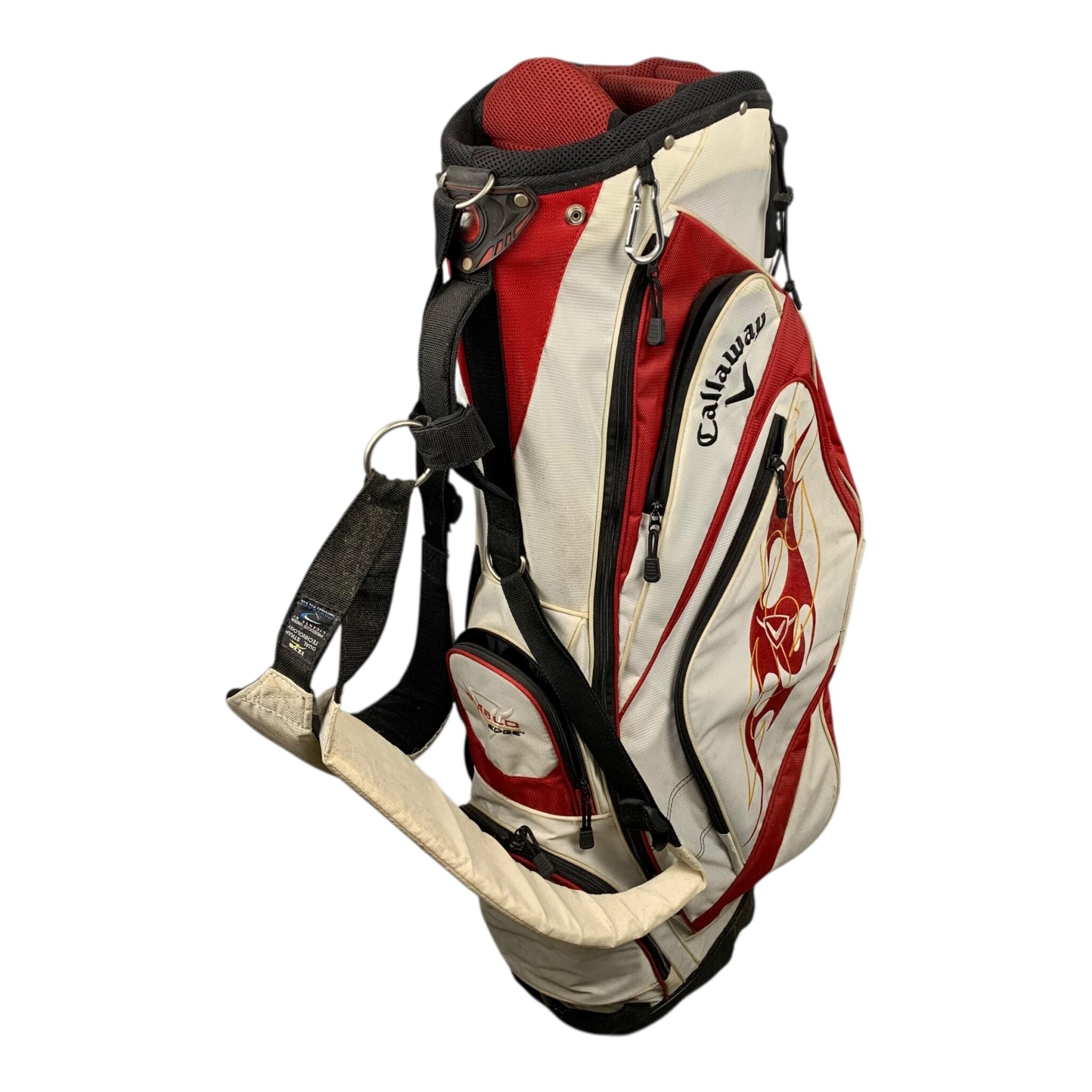 Callaway Stand Bag / White/Red / 7-Rum