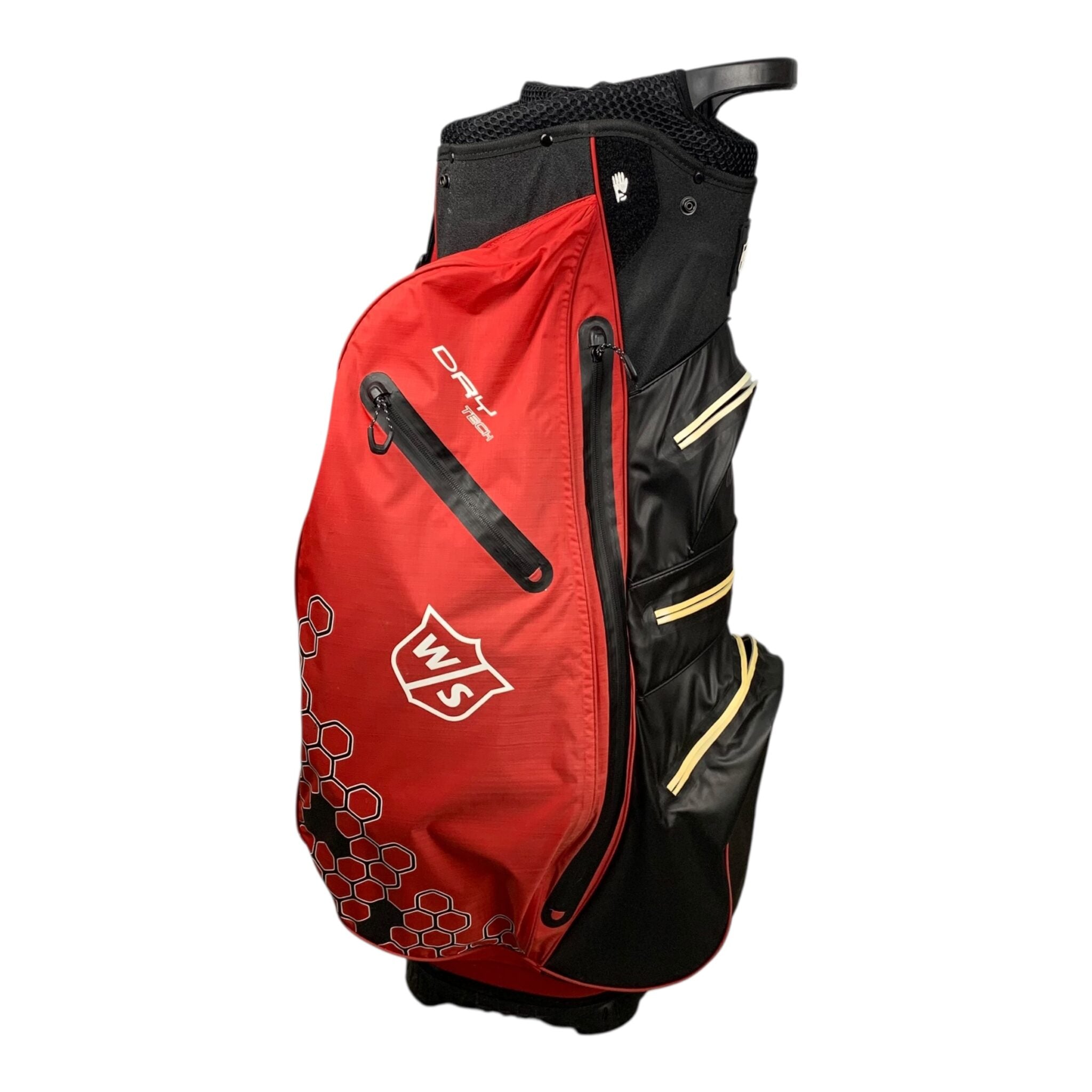 Wilson Staff DryTech Cartbag / Red / 15-Rum