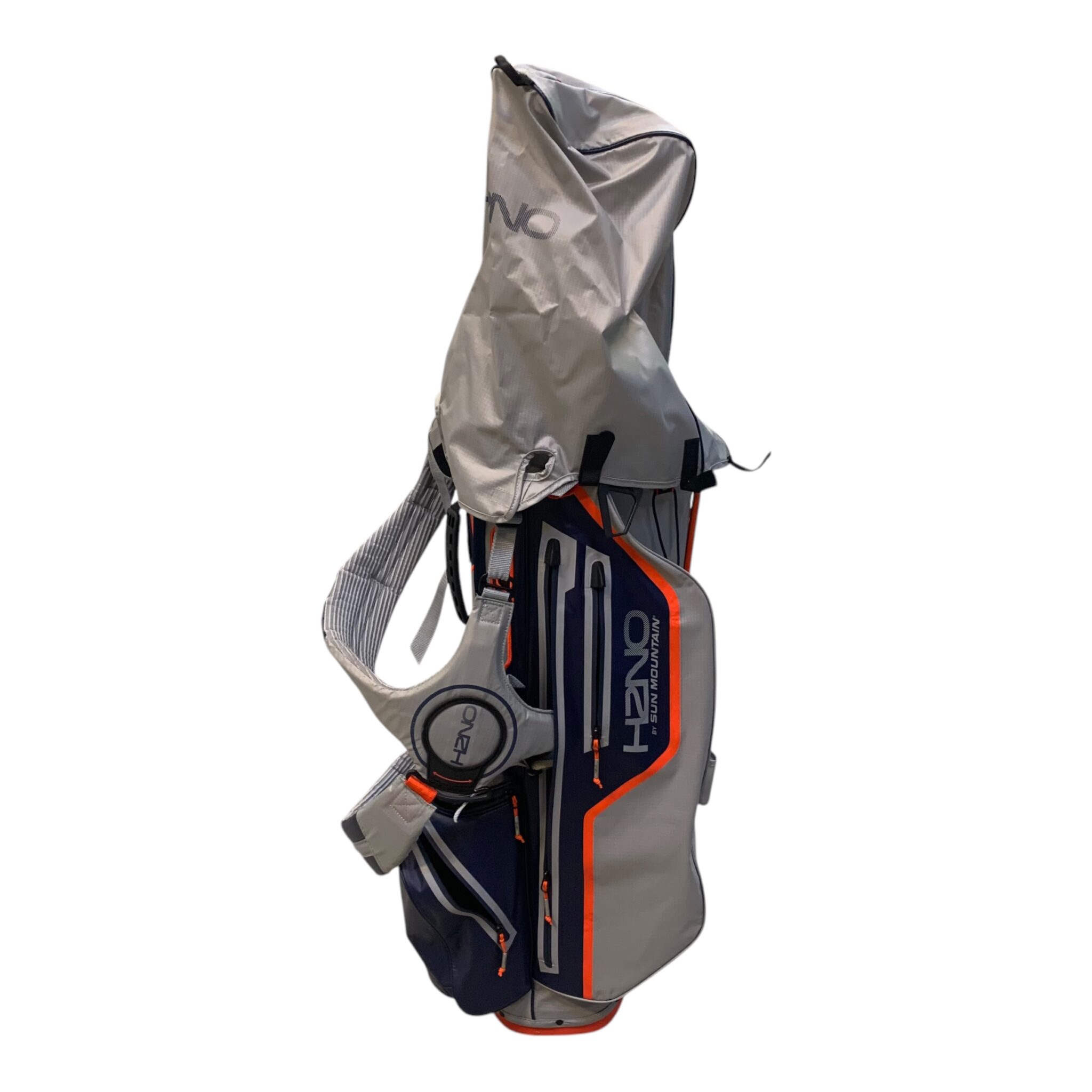 Sun Mountain H2NO Standbag / Navy/Grey/Orange / 14 Rum