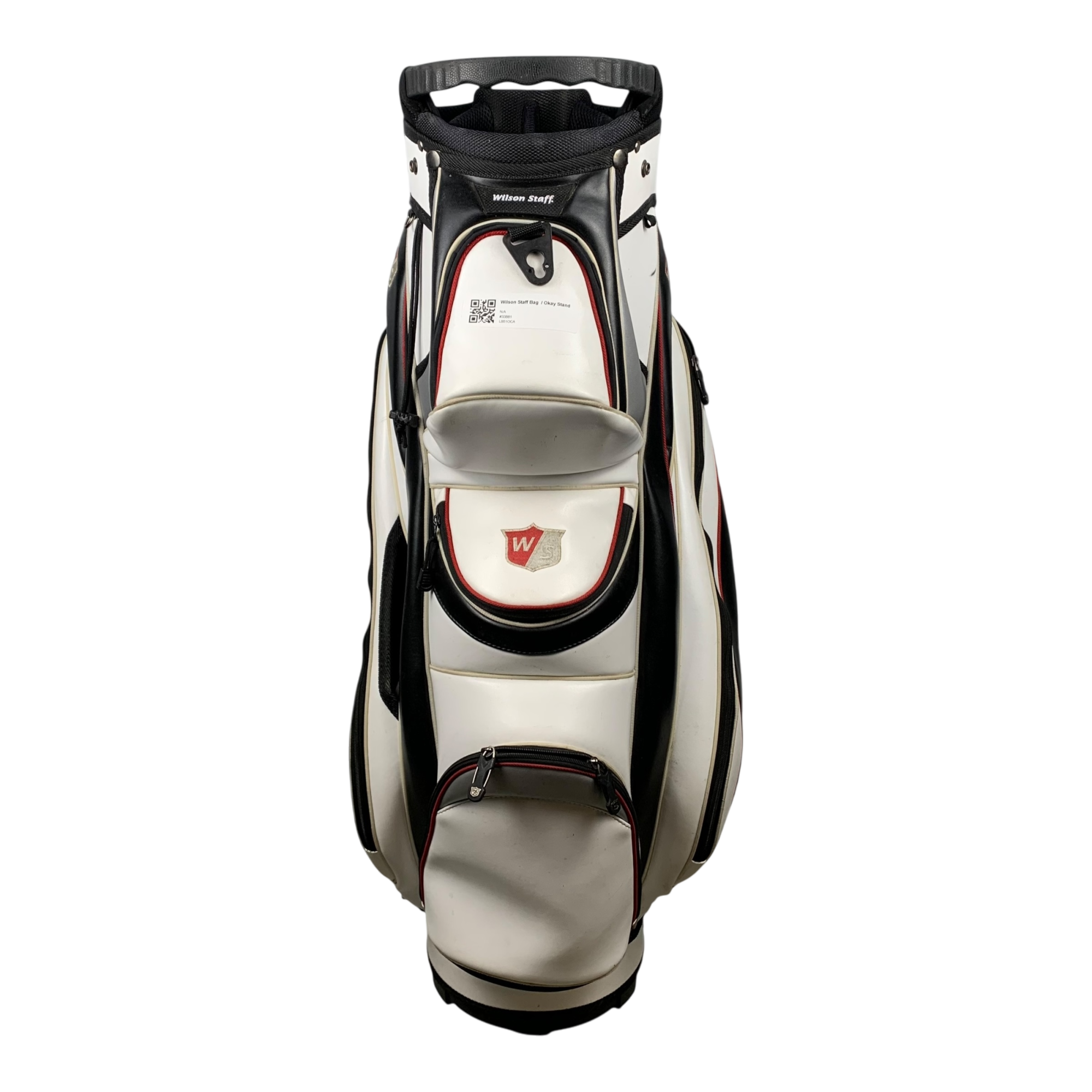Wilson Staff Staff Bag / 14-Way / White galleri billede 1 - brugt golf udstyr i god stand