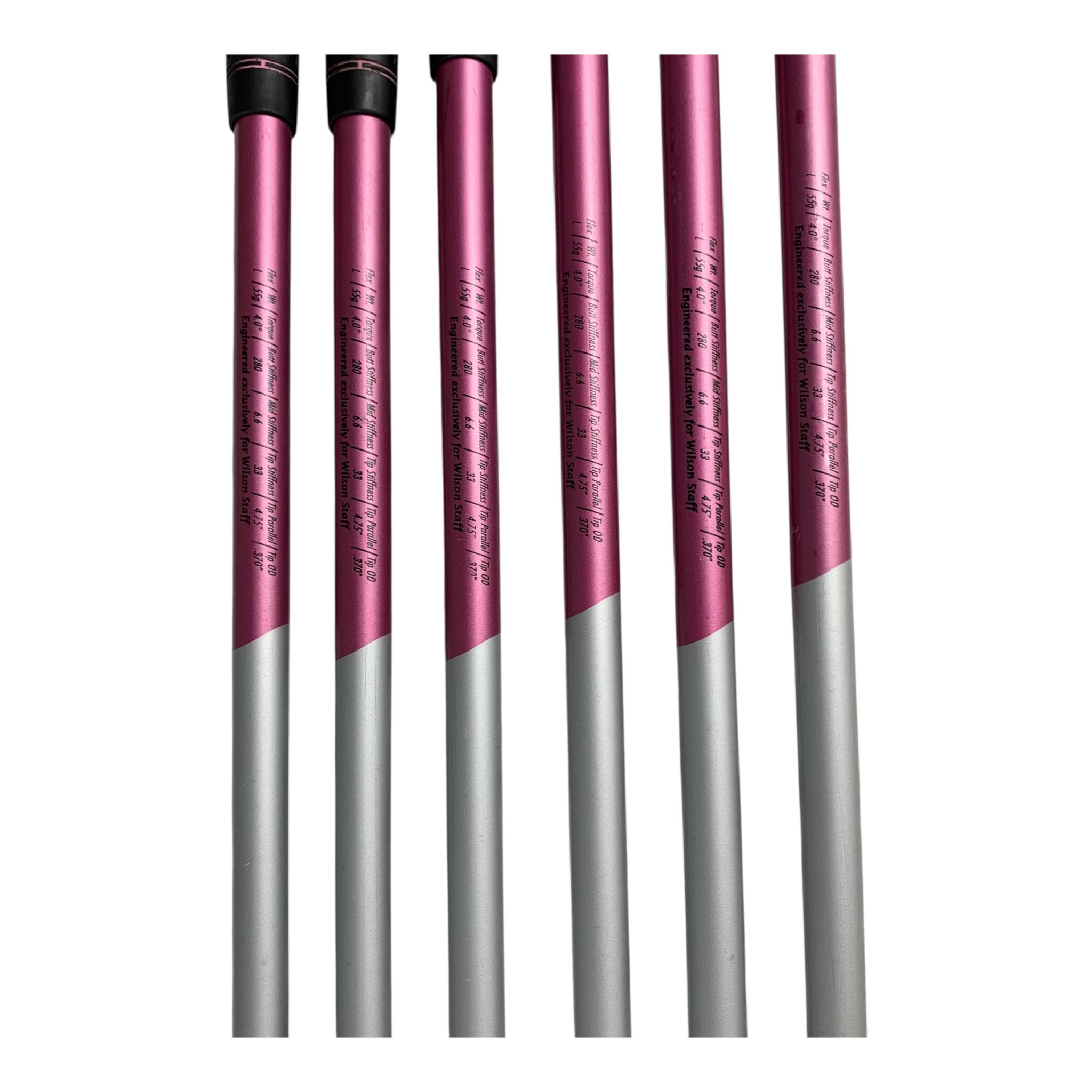 Wilson Luxe Jernsæt / Flex Ladies / 6-SW / Grafit