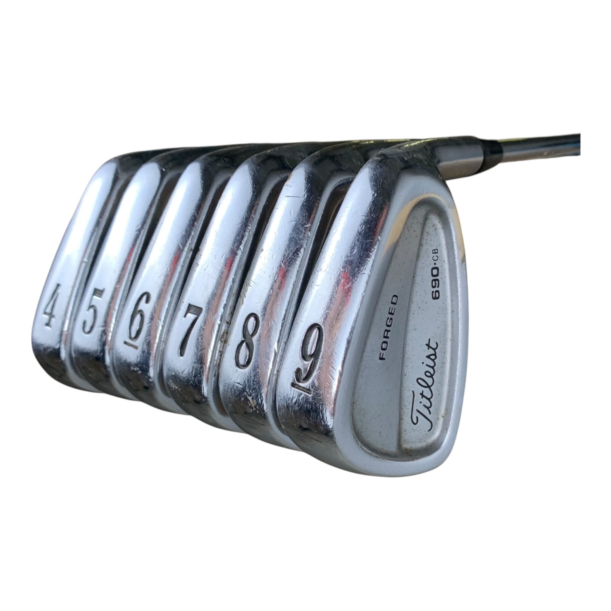 Titleist 690CB Jernsæt / Flex Stiff / 4-9 / Stål