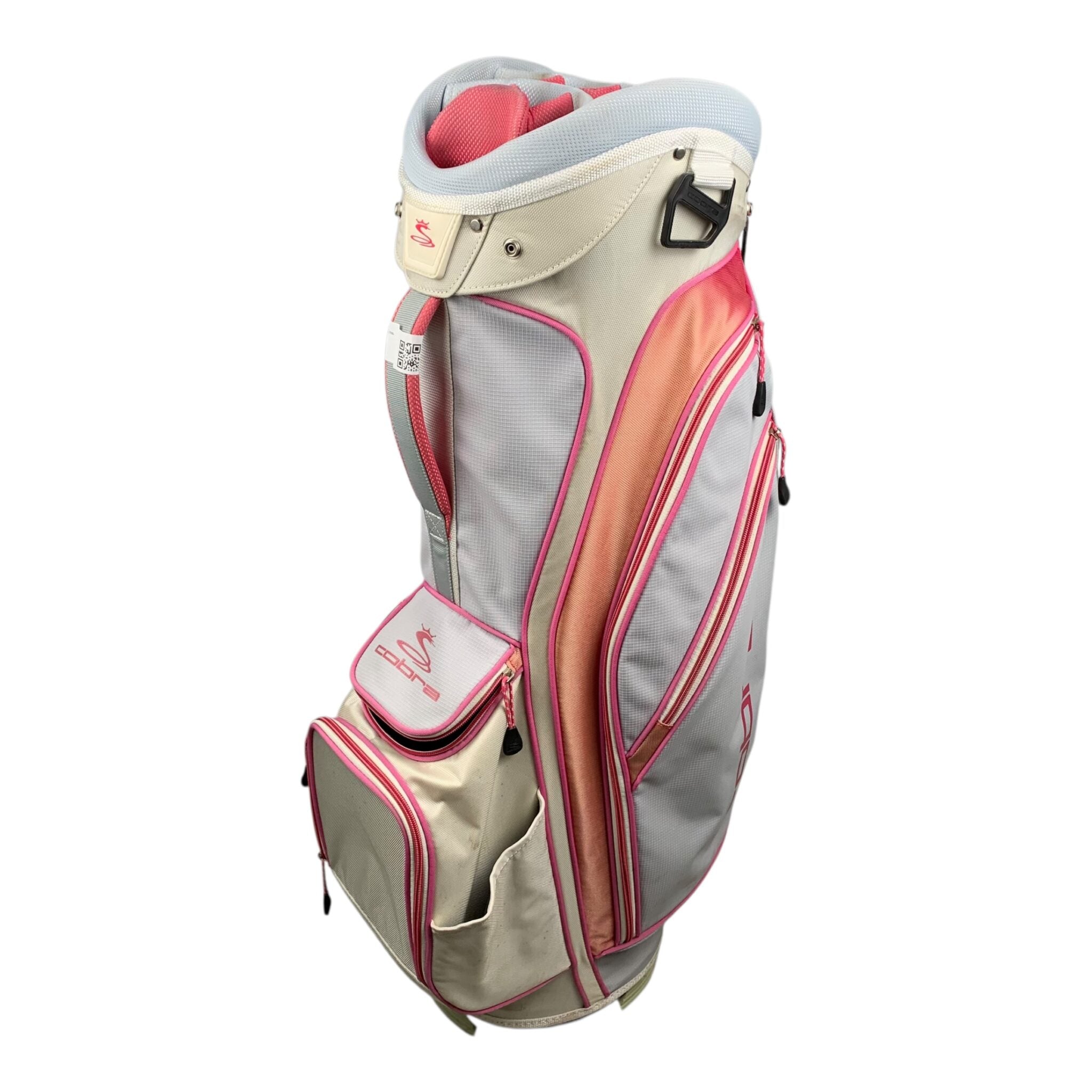 Cobra Cartbag / White/Pink / 14 Rum