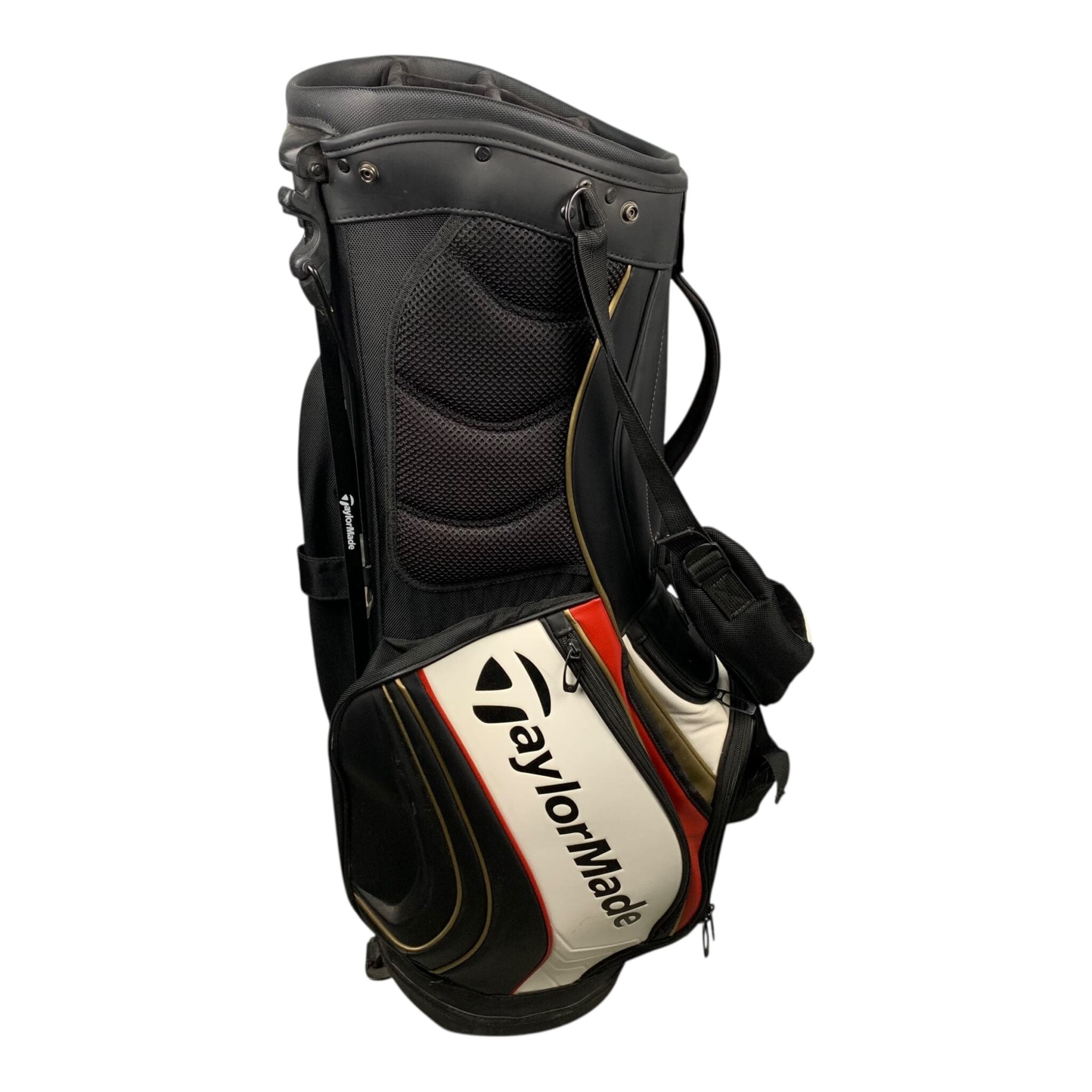 Taylormade Standbag / Black/Gold/White / 6-Rum