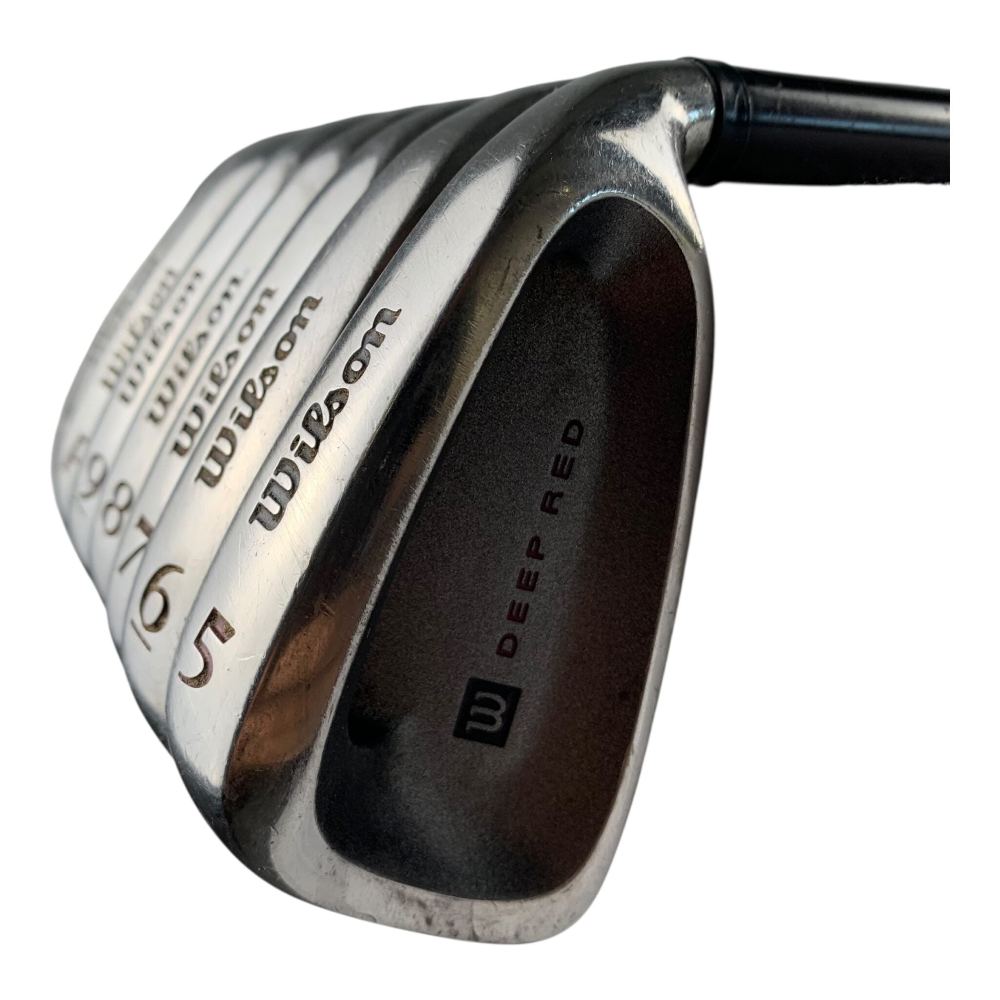 Wilson Deep Red Jernsæt / Flex A-flex / 5-SW / Grafit