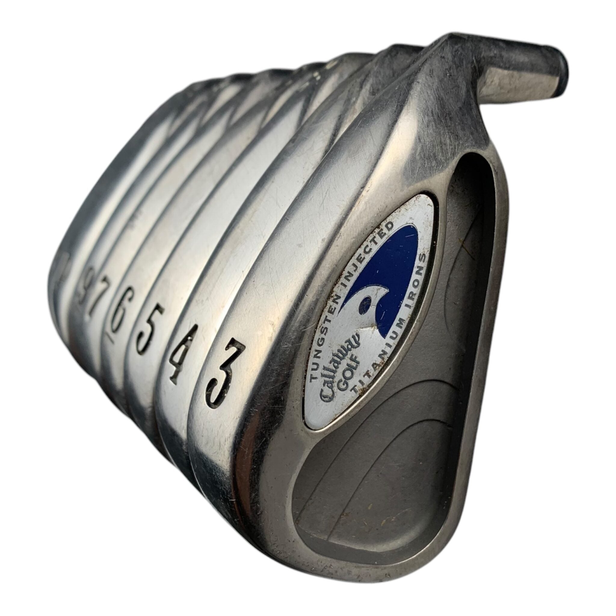 Callaway Hawk Eye Titanium Jernsæt / Flex Regular / 3-SW  / Grafit