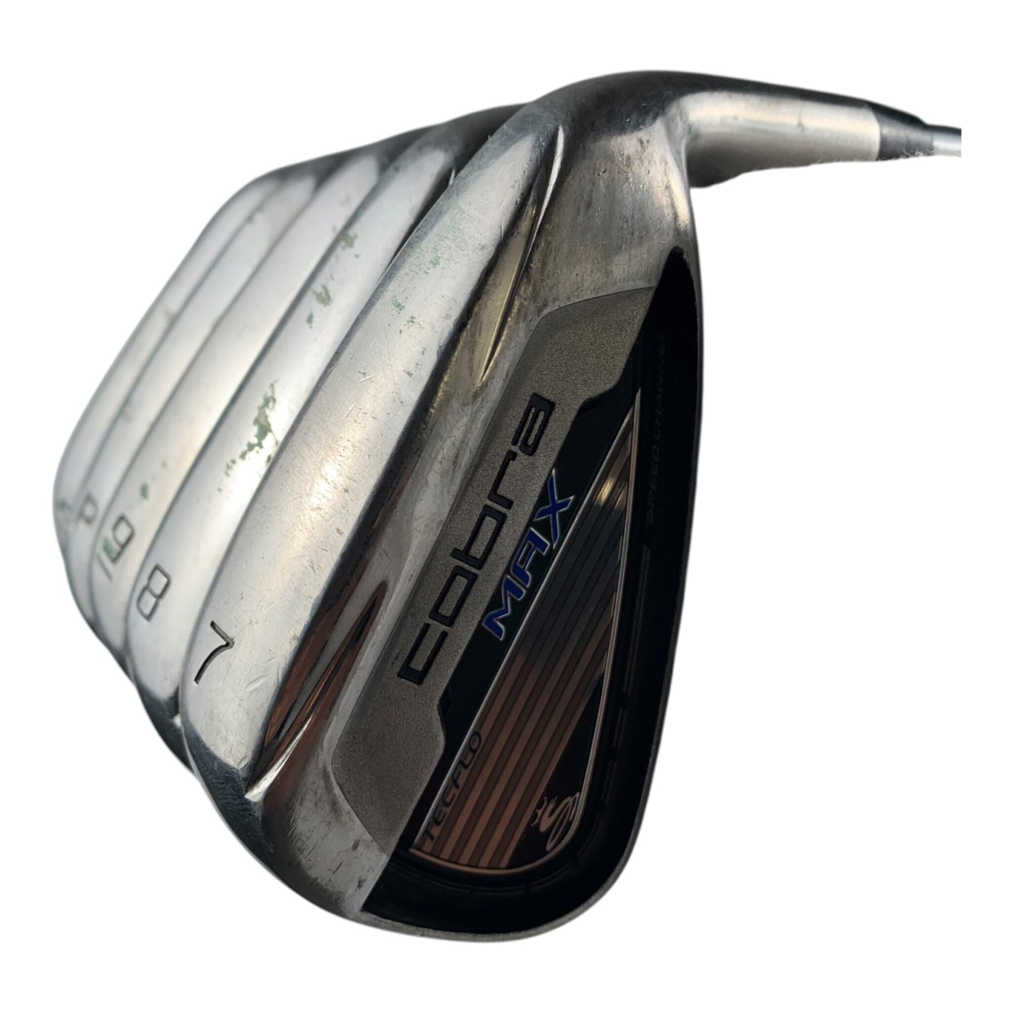 Cobra Max TecFlo Jernsæt / Flex Regular / 7-SW / Grafit