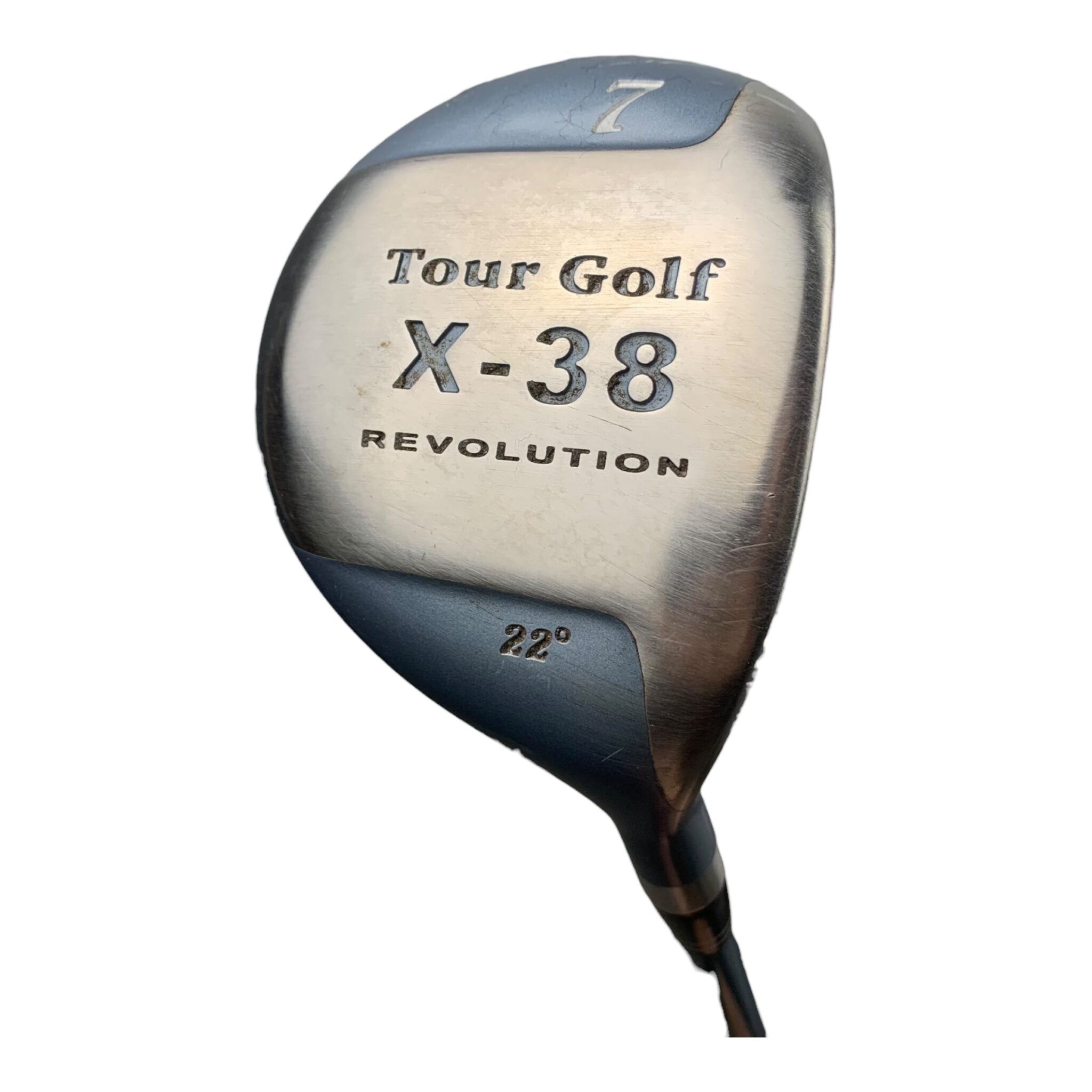Tour Golf X-38 Fairway Wood / Flex Ladies / Grafit / #7/22