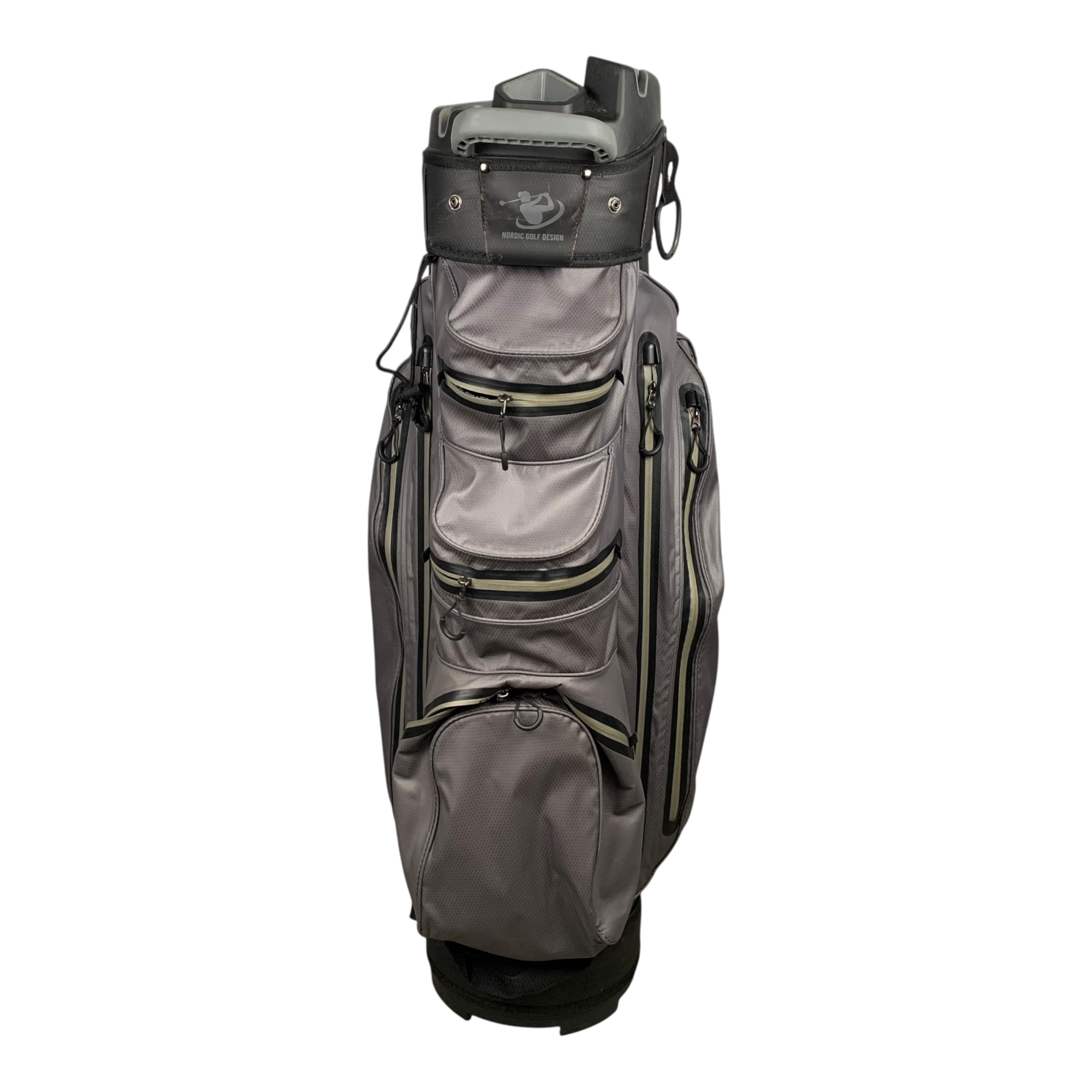 Nordic Golf Cart Bag / 13-Way / Grey galleri billede 1 - brugt golf udstyr i god stand