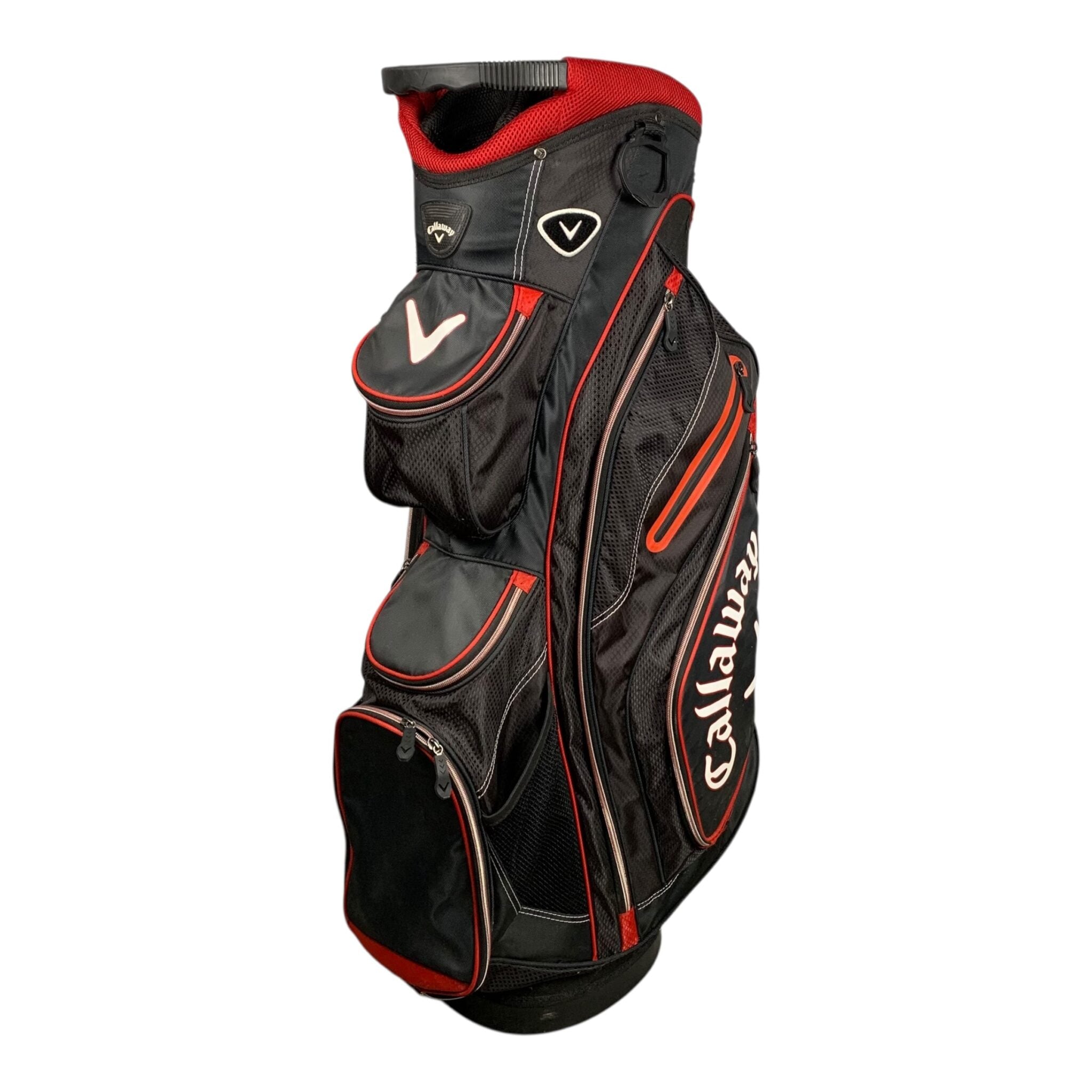 Callaway Cart Bag / Black/Red / 14-Rum